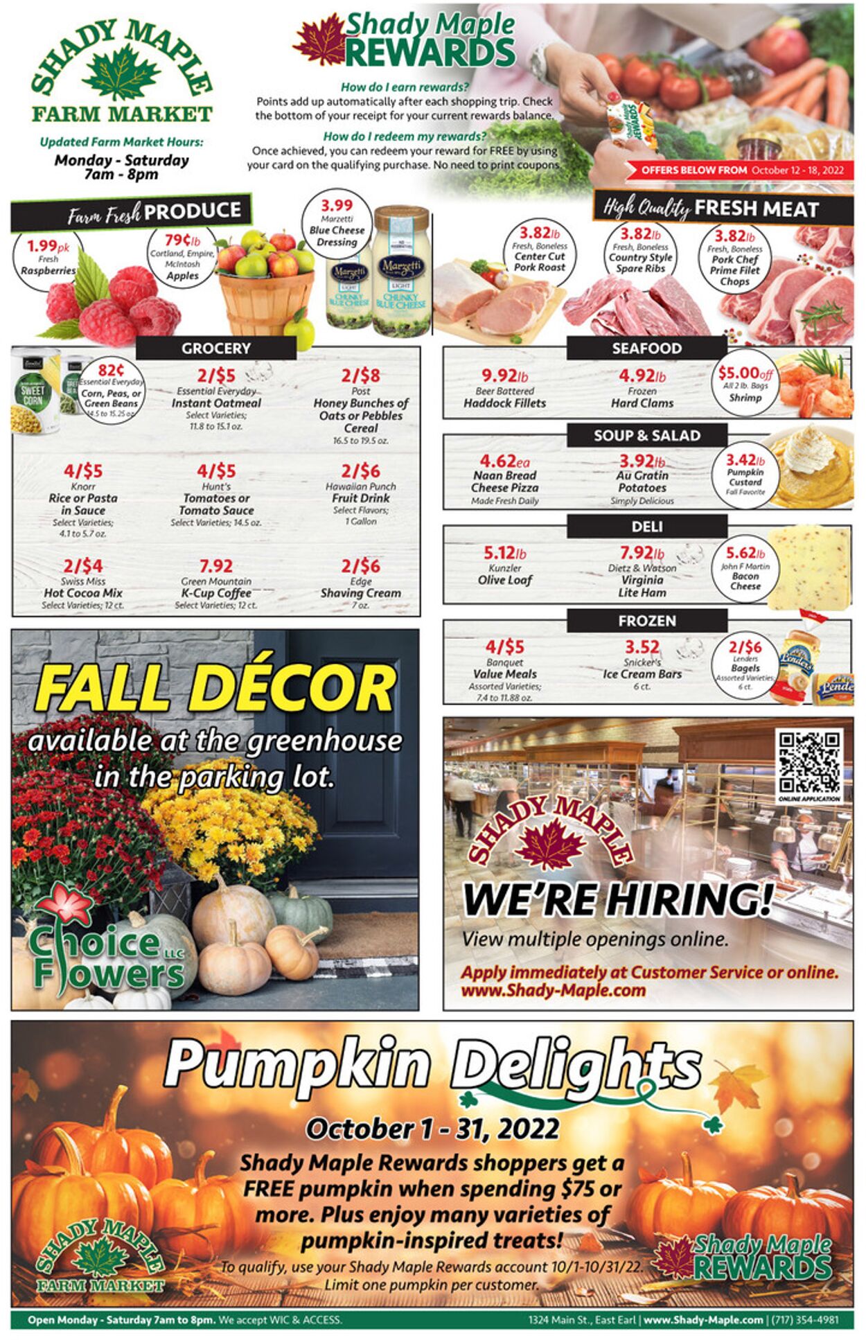Shady Maple Weekly Ad Circular - valid 10/19-10/25/2022 (Page 2)