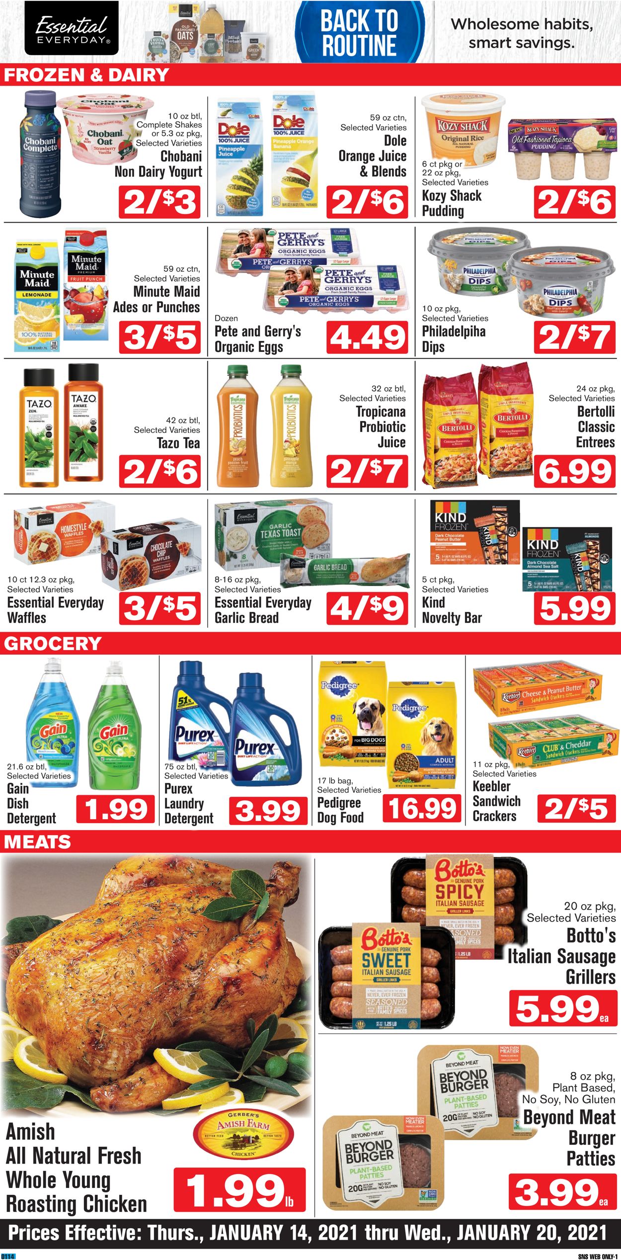 Shop ‘n Save (Pittsburgh) Weekly Ad Circular - valid 01/14-01/20/2021 (Page 3)