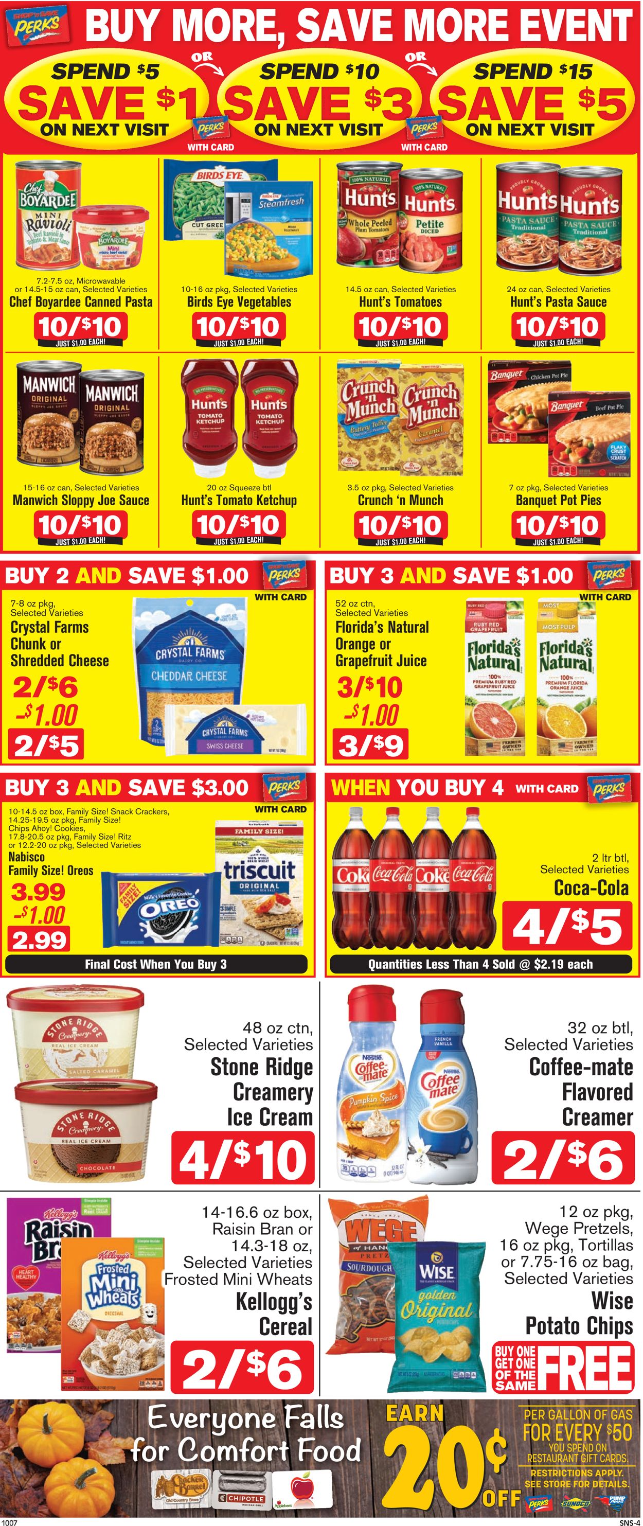 Shop ‘n Save (Pittsburgh) Weekly Ad Circular - valid 10/07-10/13/2021 (Page 4)