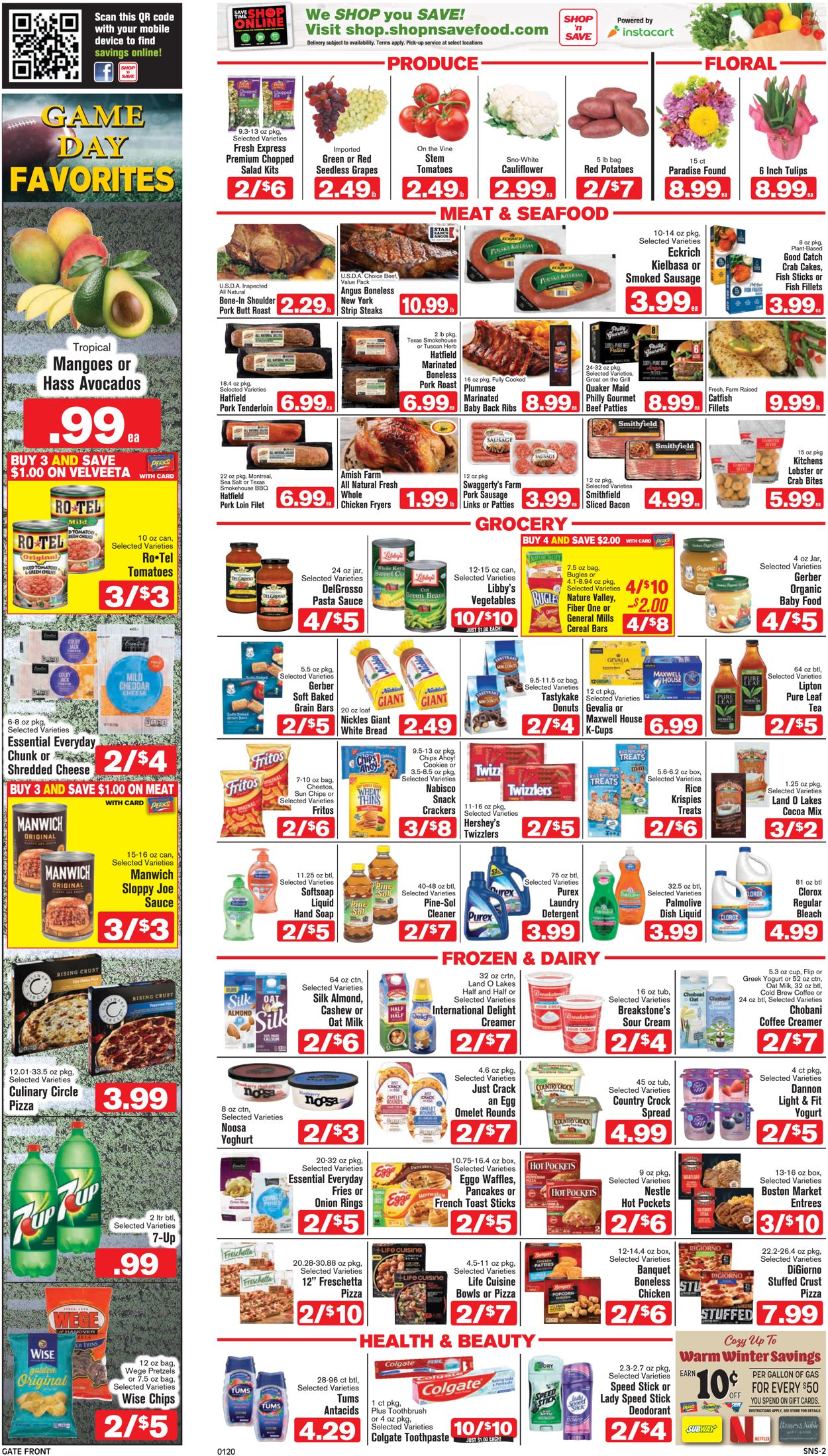 Shop ‘n Save (Pittsburgh) Weekly Ad Circular - valid 01/20-01/26/2022 (Page 2)