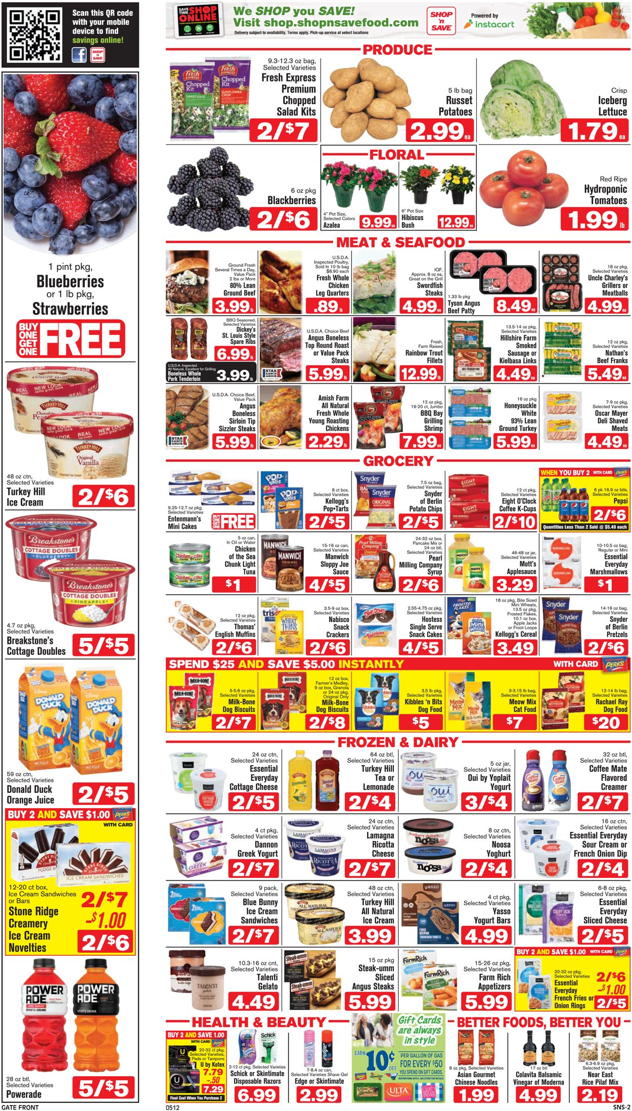 Shop ‘n Save (Pittsburgh) Weekly Ad Circular - valid 05/12-05/18/2022 (Page 2)