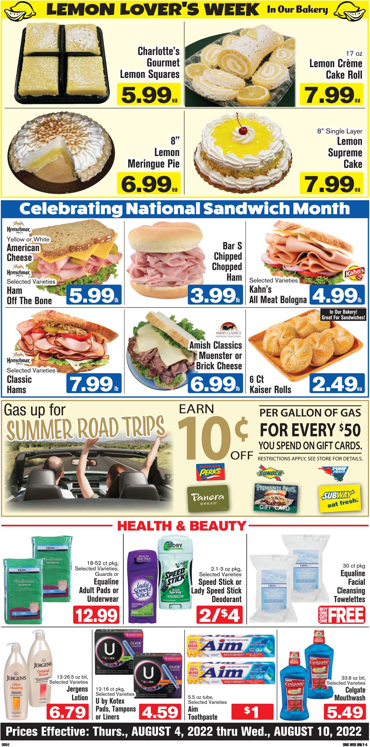 Shop ‘n Save (Pittsburgh) Weekly Ad Circular - valid 08/04-08/10/2022 (Page 8)