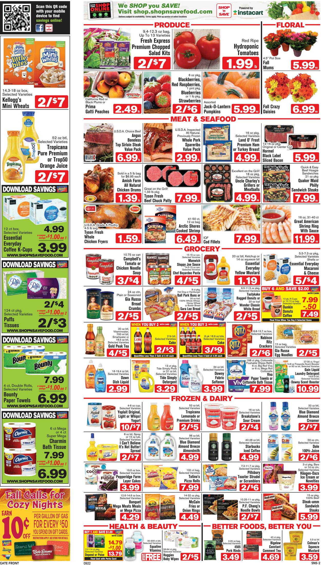 Shop ‘n Save (Pittsburgh) Weekly Ad Circular - valid 09/22-09/28/2022 (Page 2)