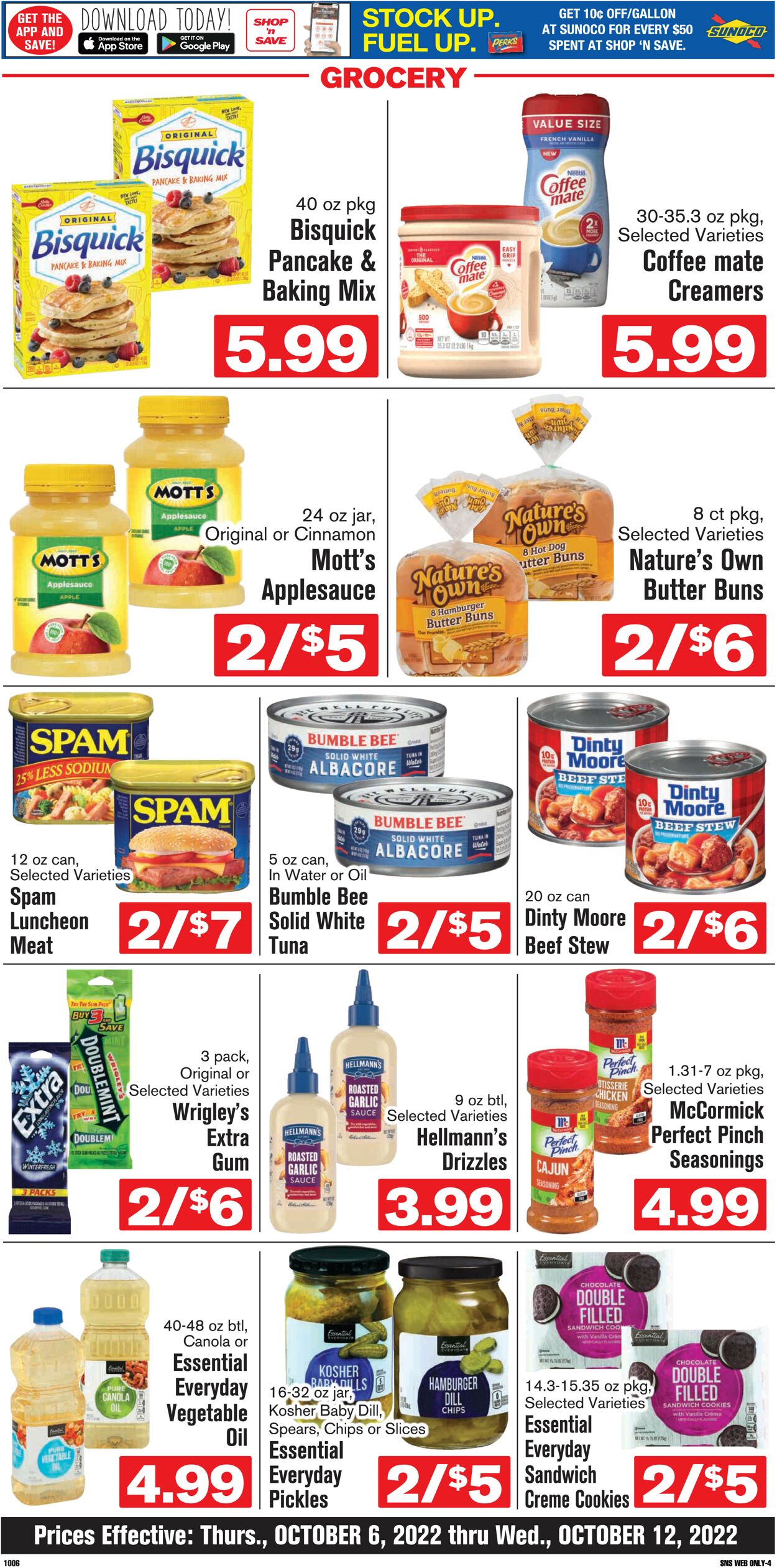 Shop ‘n Save (Pittsburgh) Weekly Ad Circular - valid 10/06-10/12/2022 (Page 8)