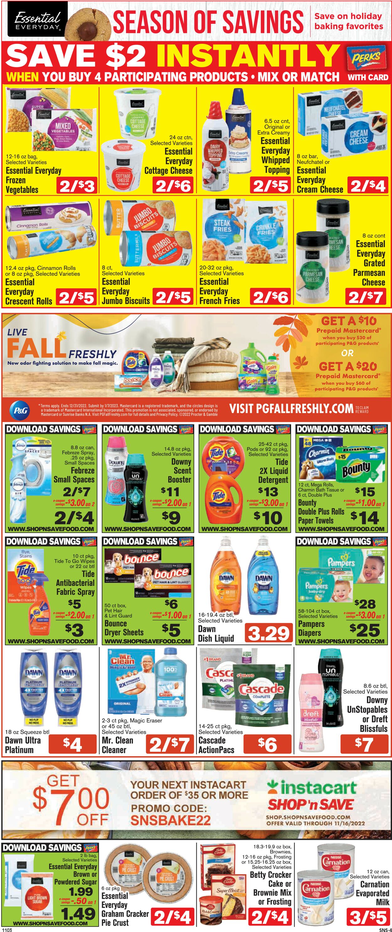 Shop ‘n Save (Pittsburgh) Weekly Ad Circular - valid 11/03-11/09/2022 (Page 4)