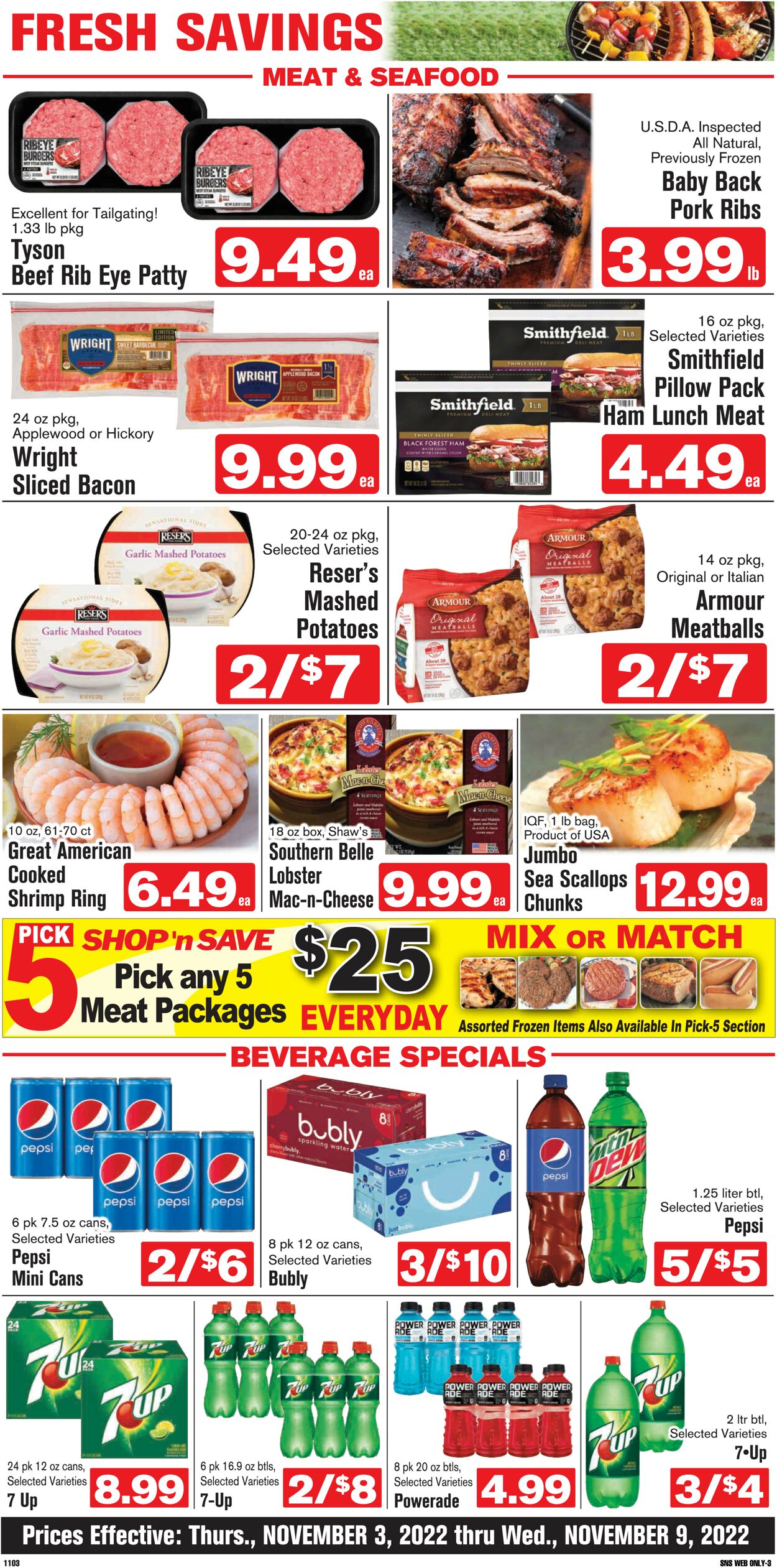 Shop ‘n Save (Pittsburgh) Weekly Ad Circular - valid 11/03-11/09/2022 (Page 7)