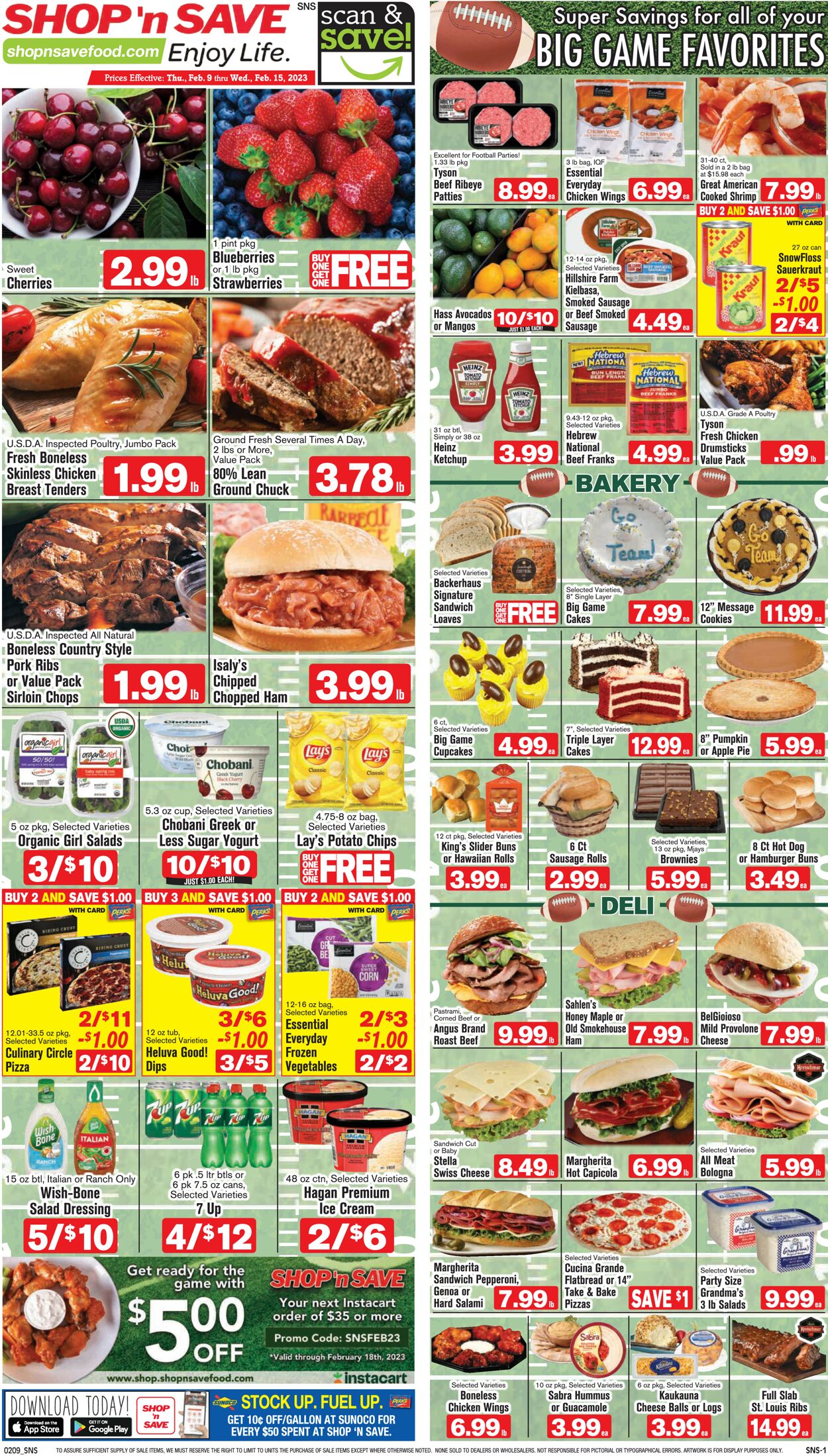 Shop ‘n Save (Pittsburgh) Weekly Ad Circular - valid 02/09-02/15/2023