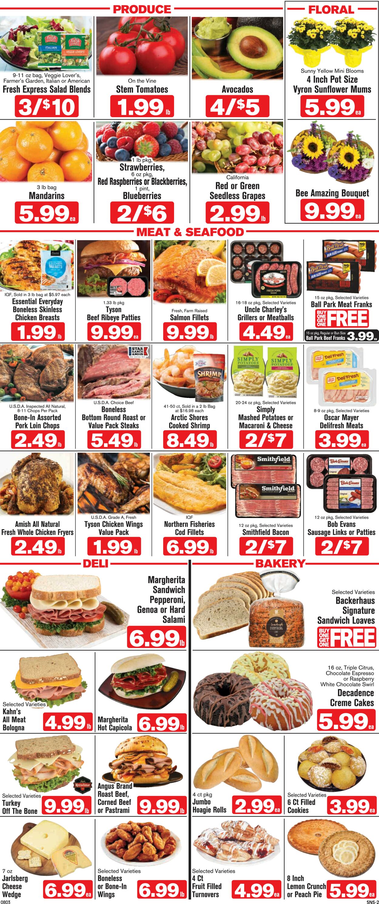 Shop ‘n Save (Pittsburgh) Weekly Ad Circular - valid 08/03-08/09/2023 (Page 2)