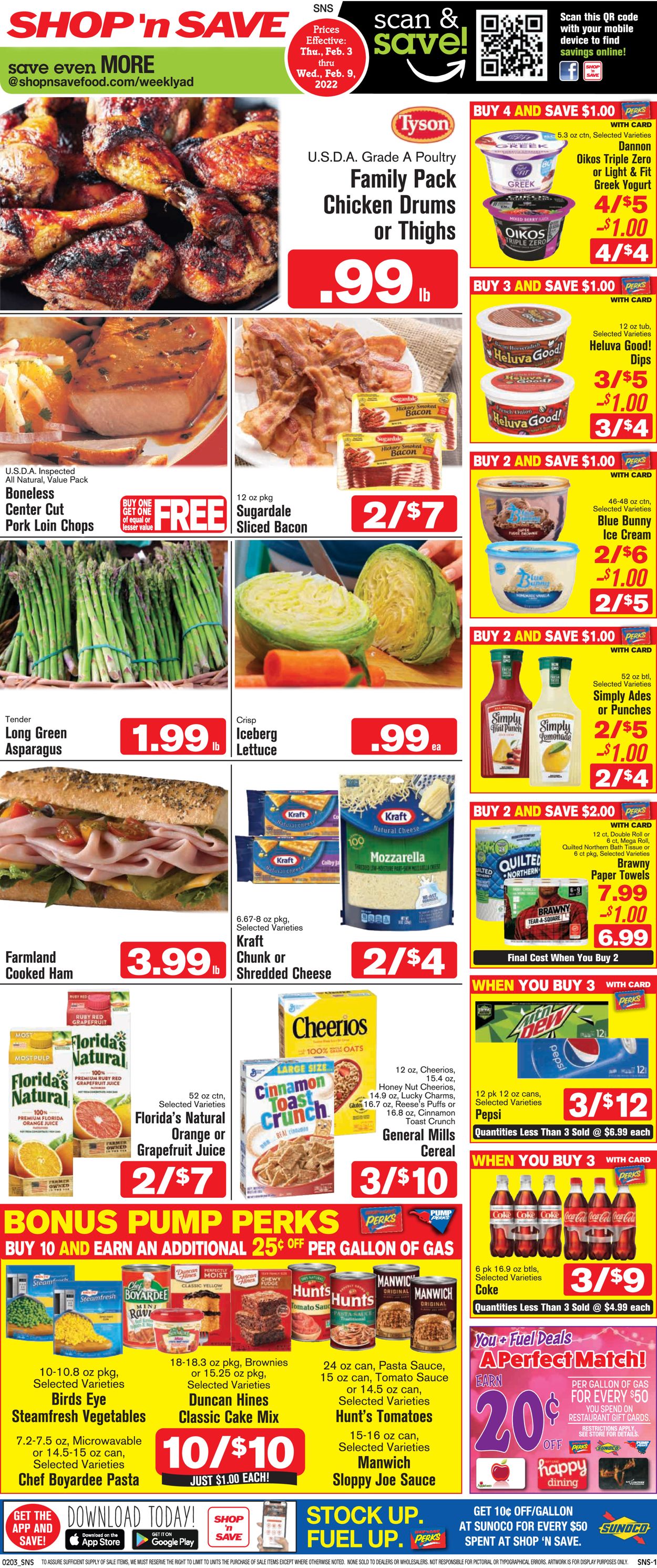 Shop ‘n Save Weekly Ad Circular - valid 02/03-02/09/2022