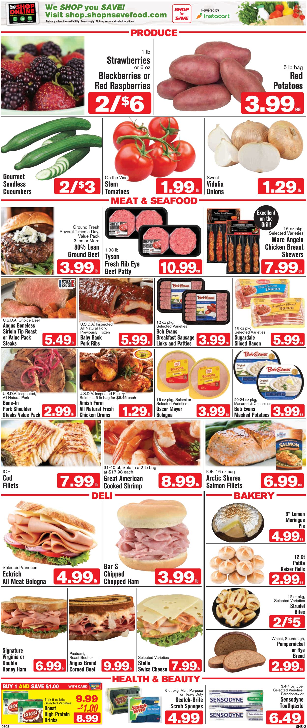 Shop ‘n Save Weekly Ad Circular - valid 05/05-05/11/2022 (Page 2)