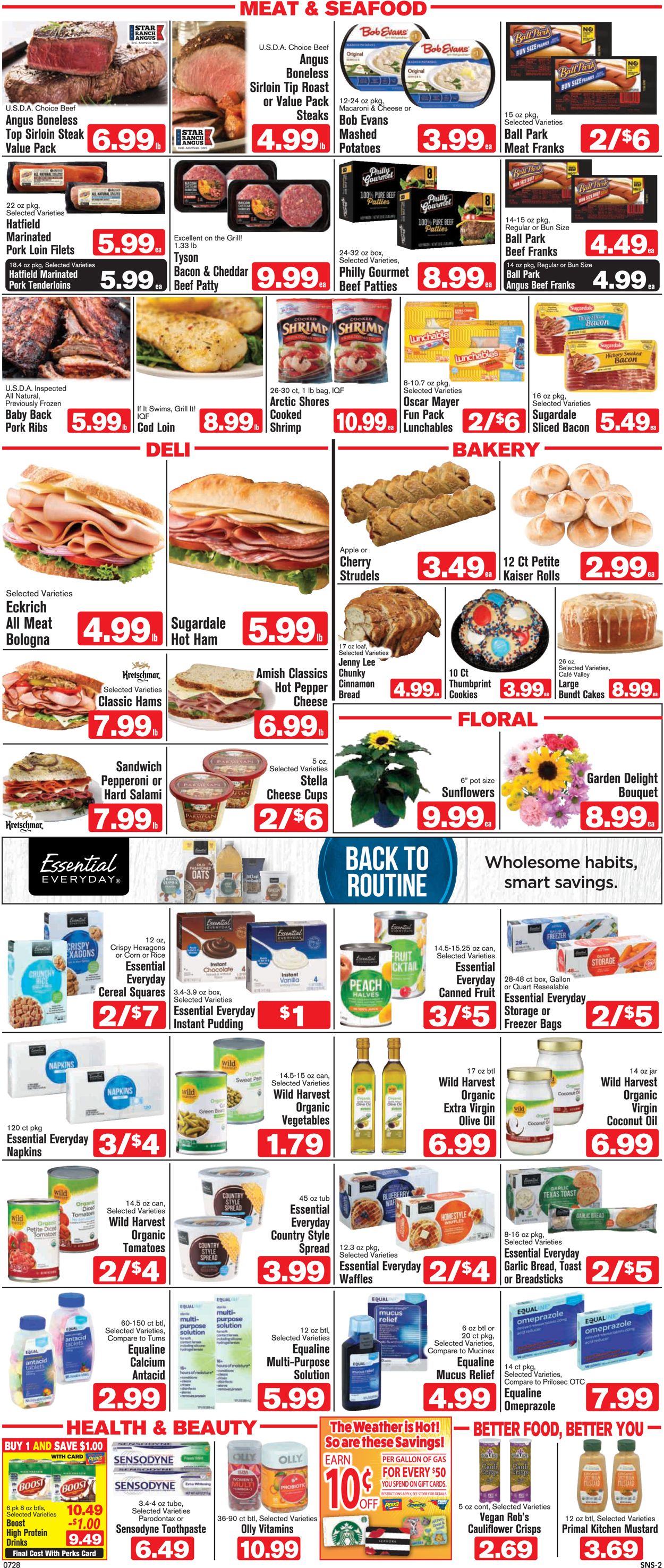 Shop ‘n Save Weekly Ad Circular - valid 07/28-08/03/2022 (Page 2)