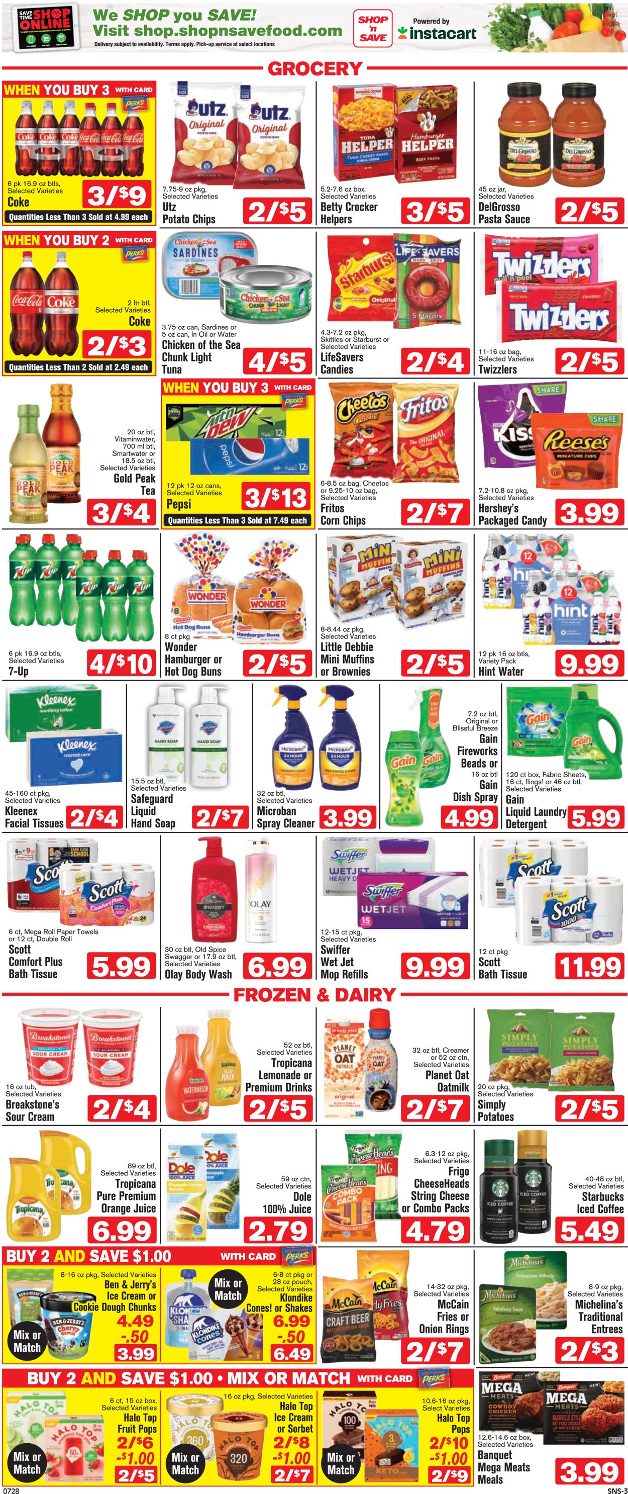 Shop ‘n Save Weekly Ad Circular - valid 07/28-08/03/2022 (Page 3)