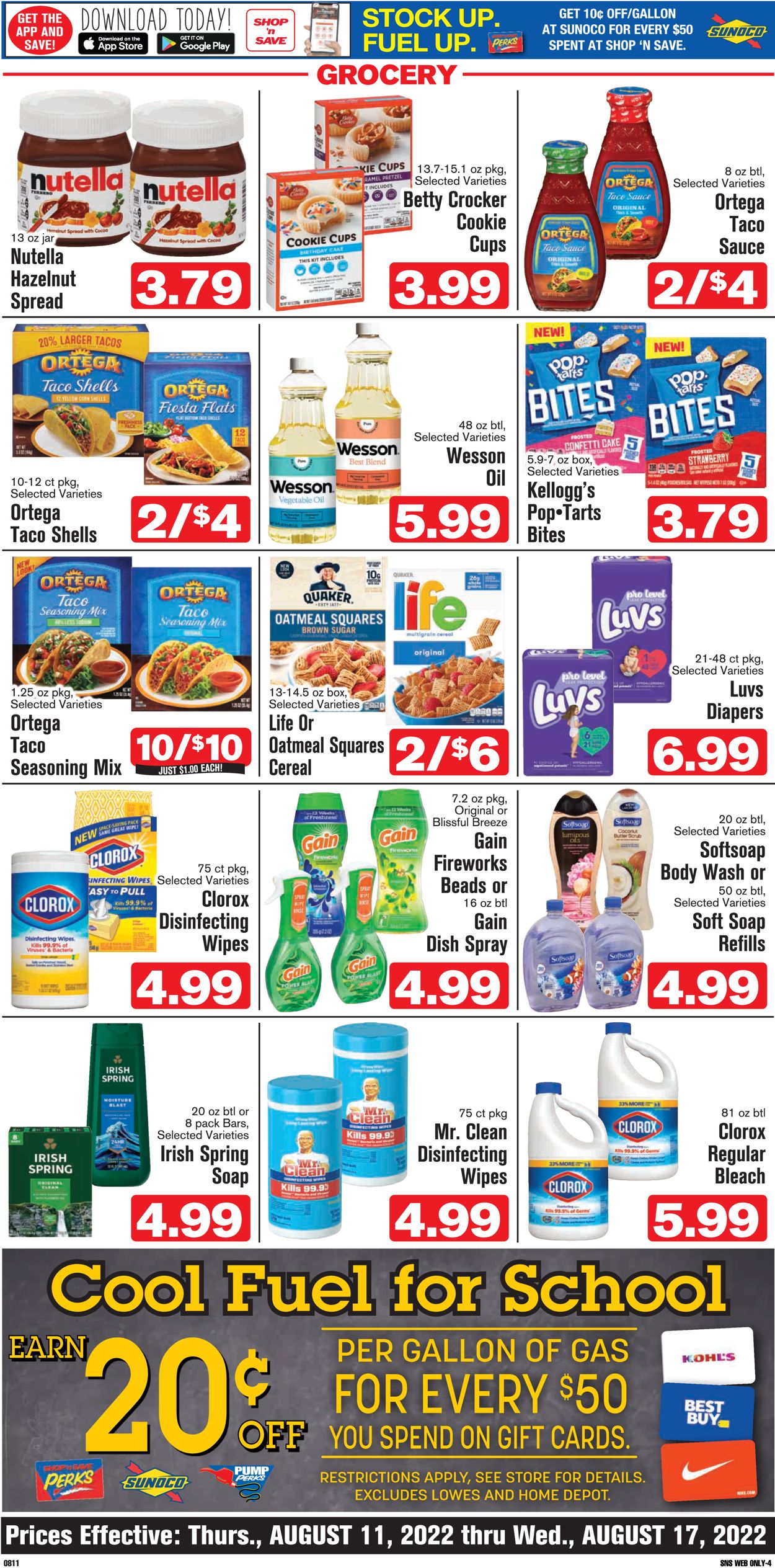Shop ‘n Save Weekly Ad Circular - valid 08/11-08/17/2022 (Page 6)