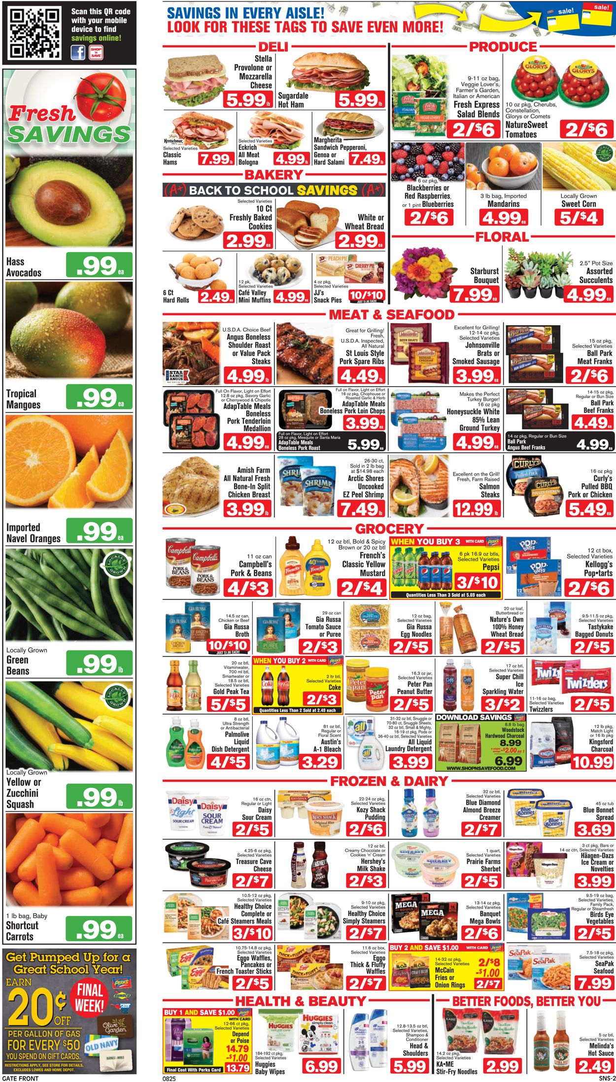 Shop ‘n Save Weekly Ad Circular - valid 08/25-08/31/2022 (Page 2)