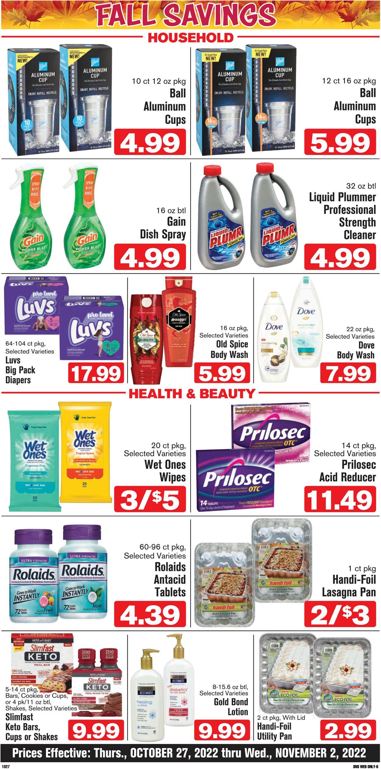 Shop ‘n Save Weekly Ad Circular - valid 10/27-11/02/2022 (Page 8)