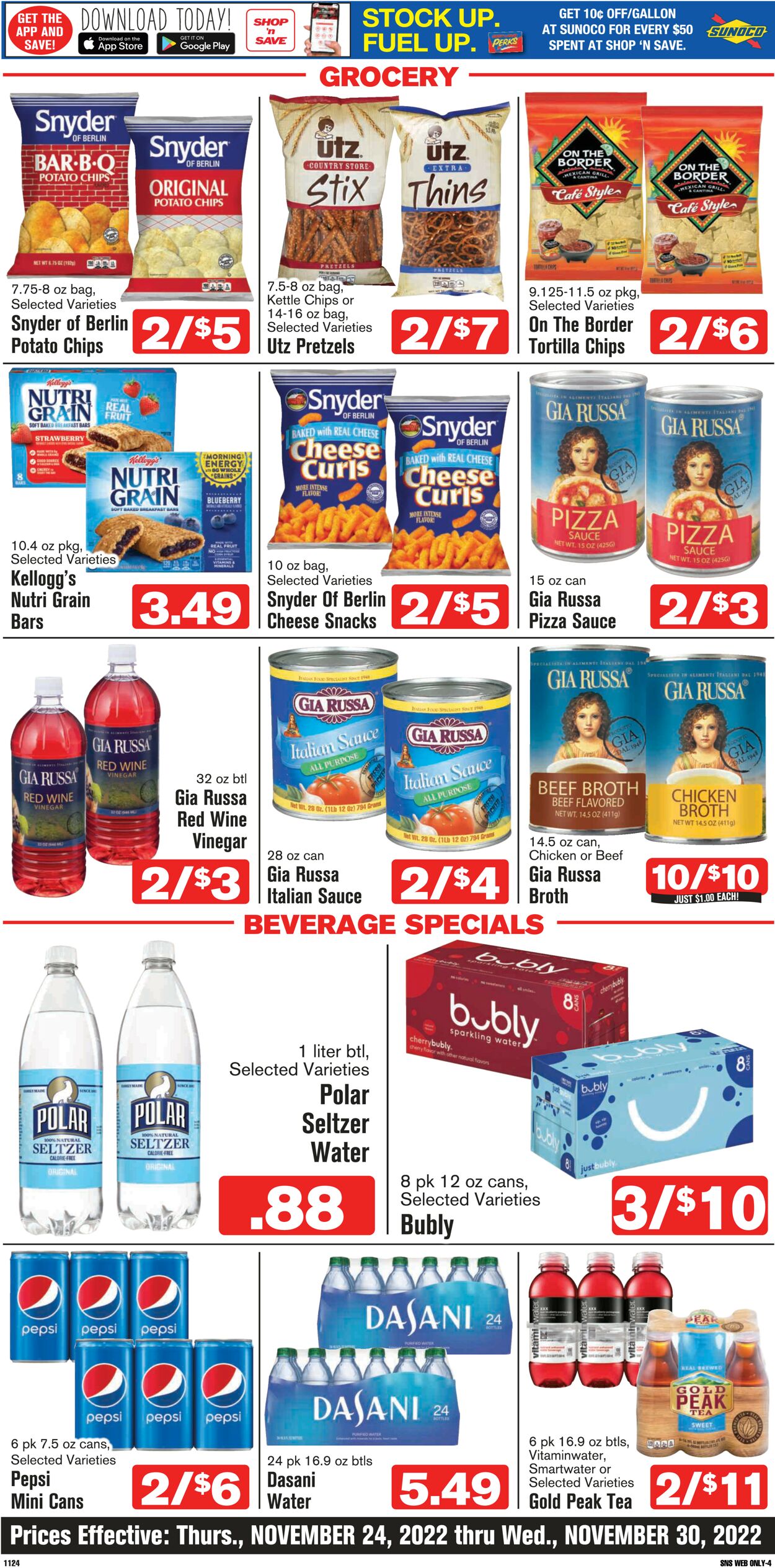 Shop ‘n Save Weekly Ad Circular - valid 11/24-11/30/2022 (Page 6)