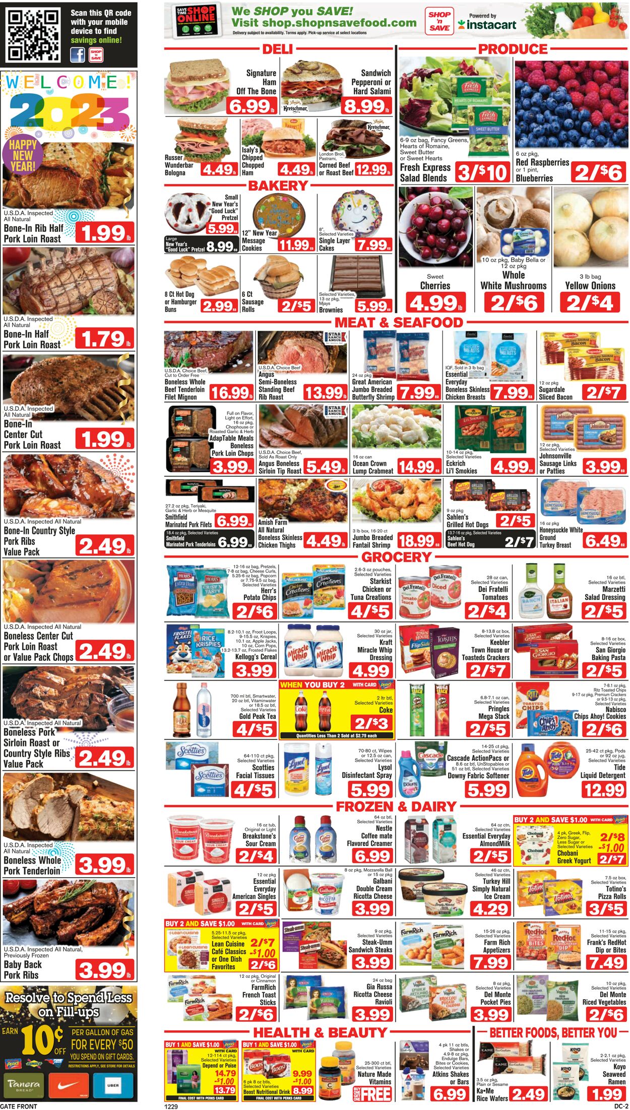 Shop ‘n Save Weekly Ad Circular - valid 12/29-01/04/2023 (Page 2)