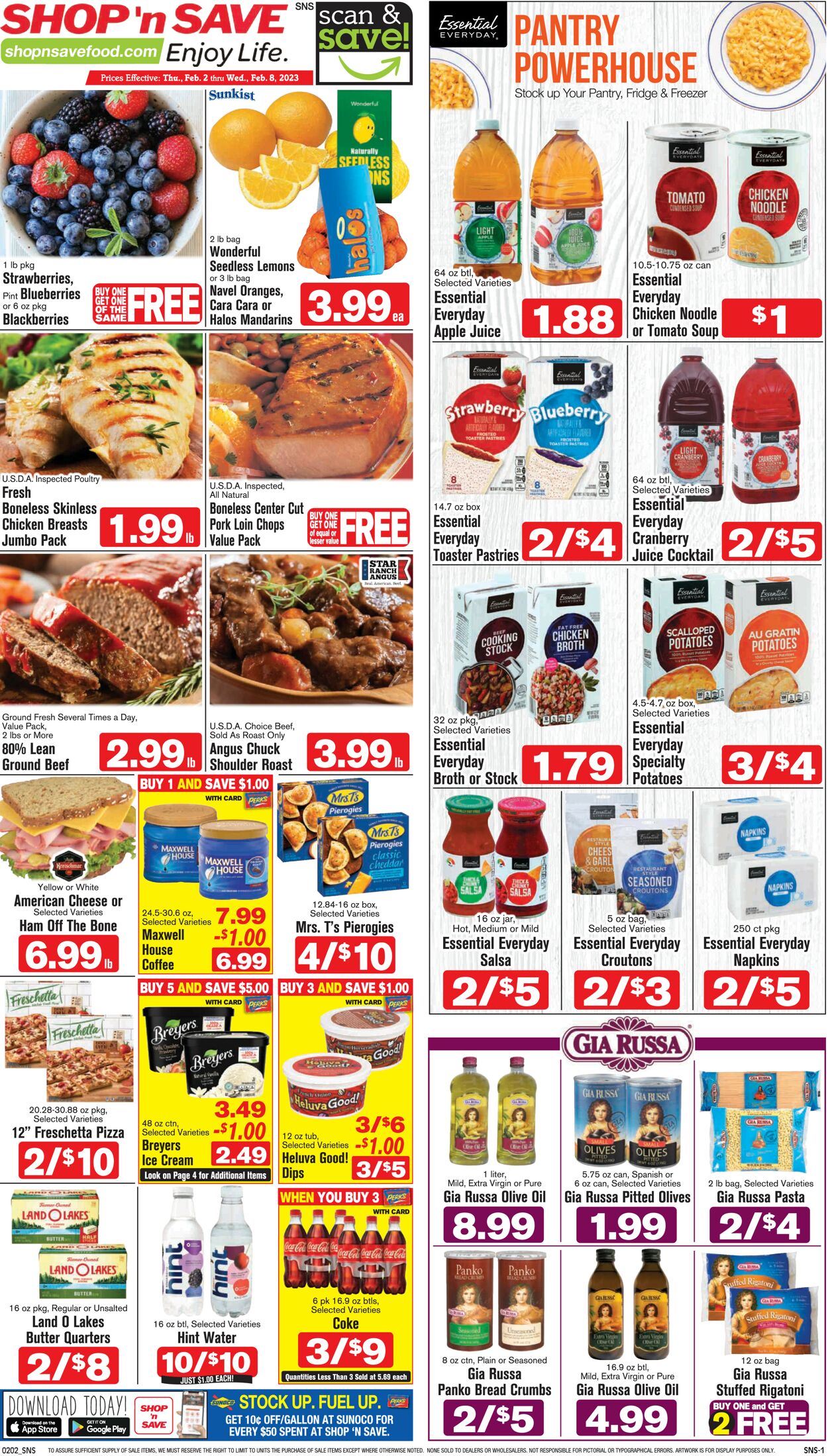Shop ‘n Save Weekly Ad Circular - valid 02/02-02/08/2023