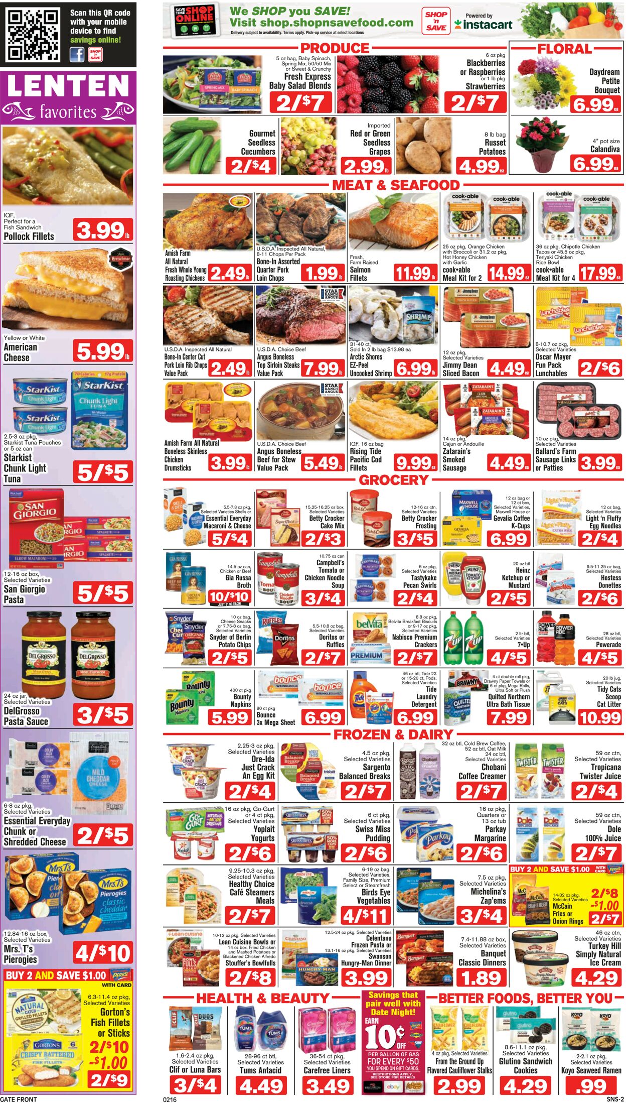 Shop ‘n Save Weekly Ad Circular - valid 02/16-02/22/2023 (Page 2)