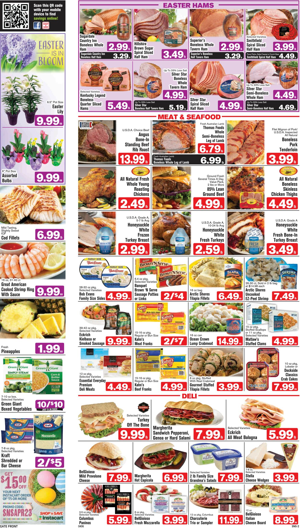 Shop ‘n Save Weekly Ad Circular - valid 04/06-04/12/2023 (Page 2)