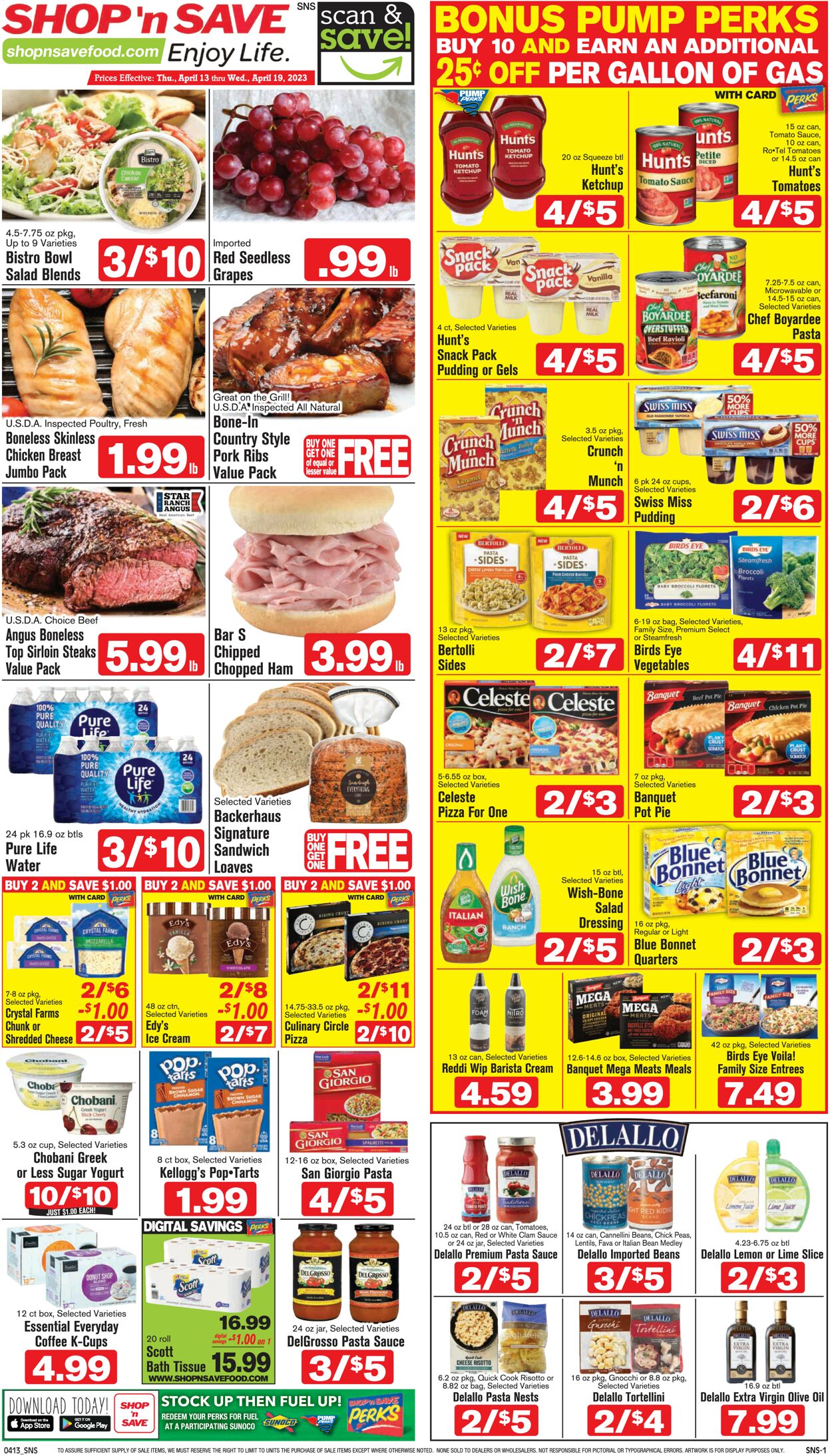 Shop ‘n Save Weekly Ad Circular - valid 04/13-04/19/2023