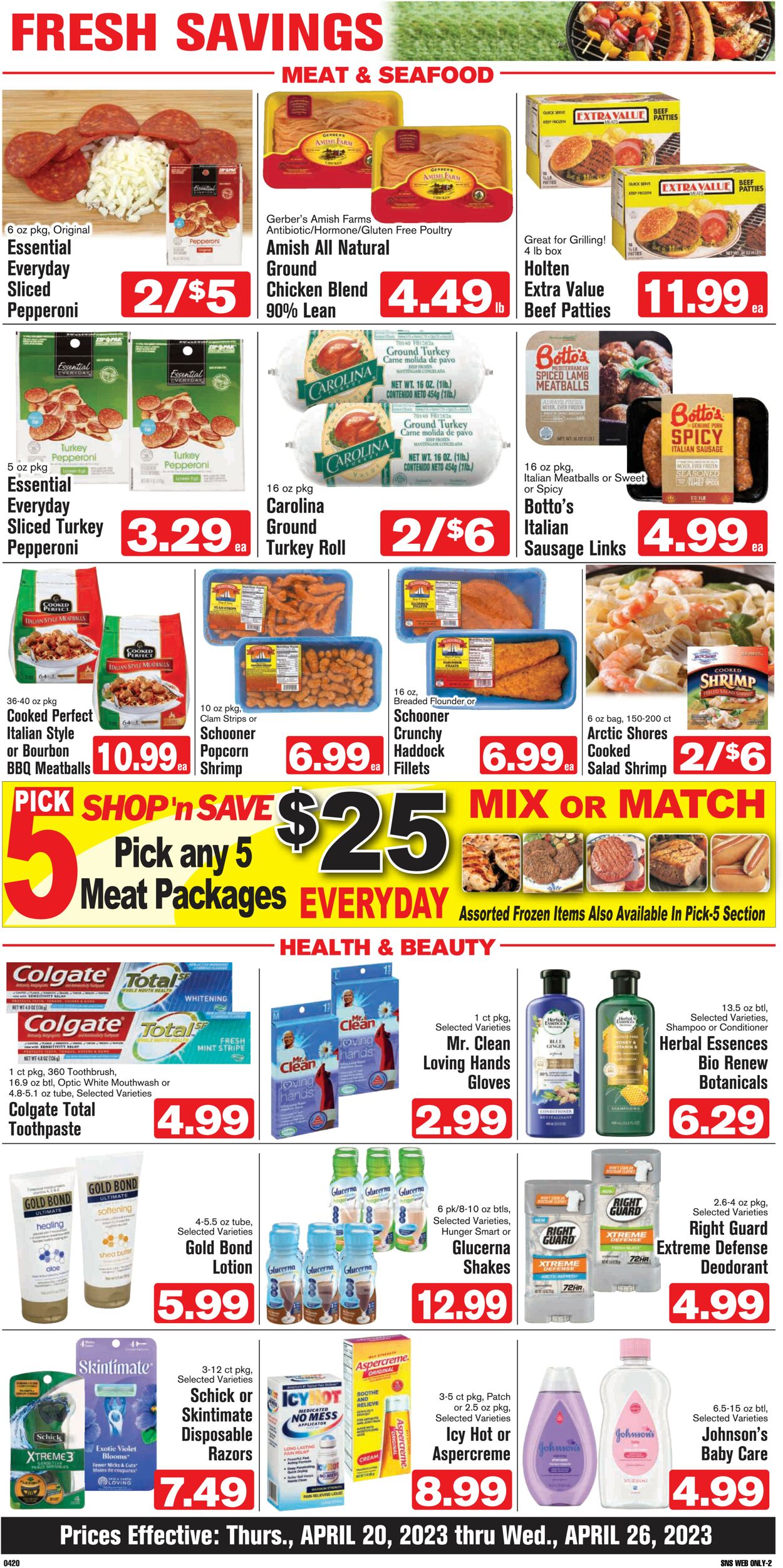 Shop ‘n Save Weekly Ad Circular - valid 04/20-04/26/2023 (Page 4)