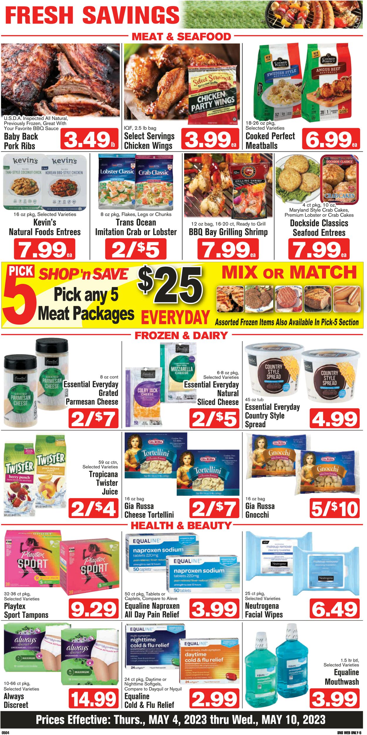 Shop ‘n Save Weekly Ad Circular - valid 05/04-05/10/2023 (Page 7)