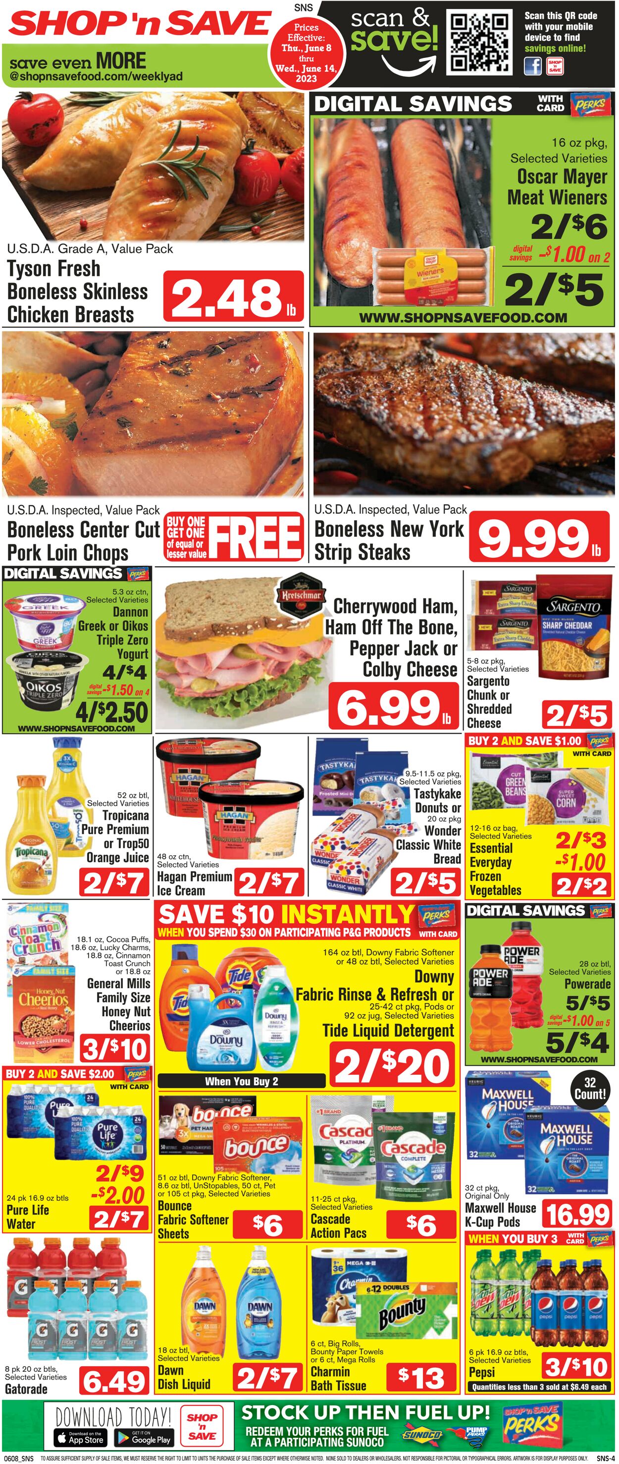 Shop ‘n Save Weekly Ad Circular - valid 06/08-06/14/2023 (Page 4)