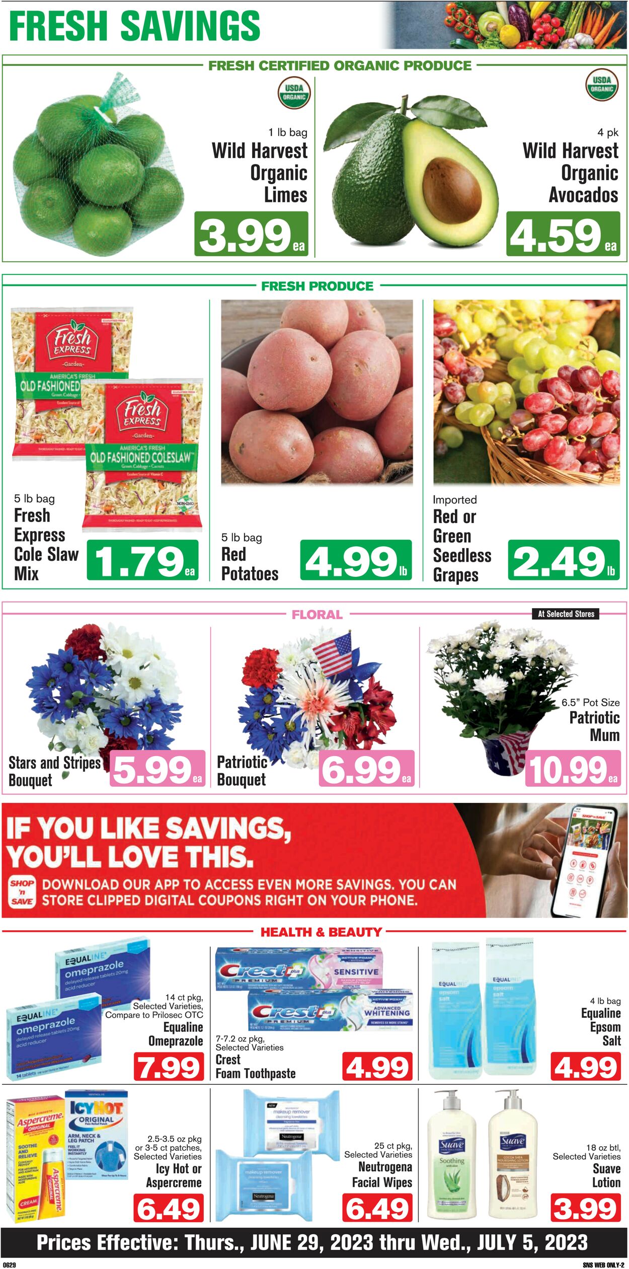 Shop ‘n Save Weekly Ad Circular - valid 06/29-07/05/2023 (Page 6)