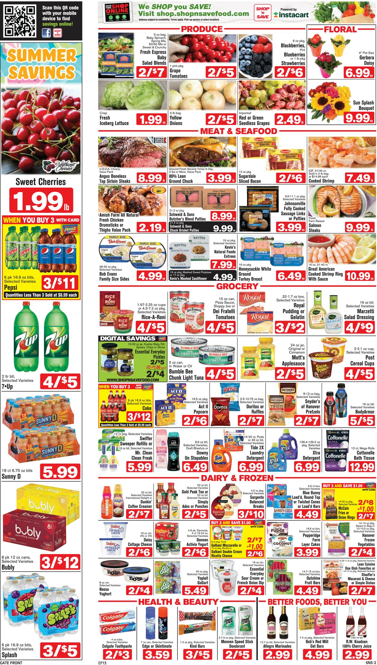 Shop ‘n Save Weekly Ad Circular - valid 07/13-07/19/2023 (Page 2)