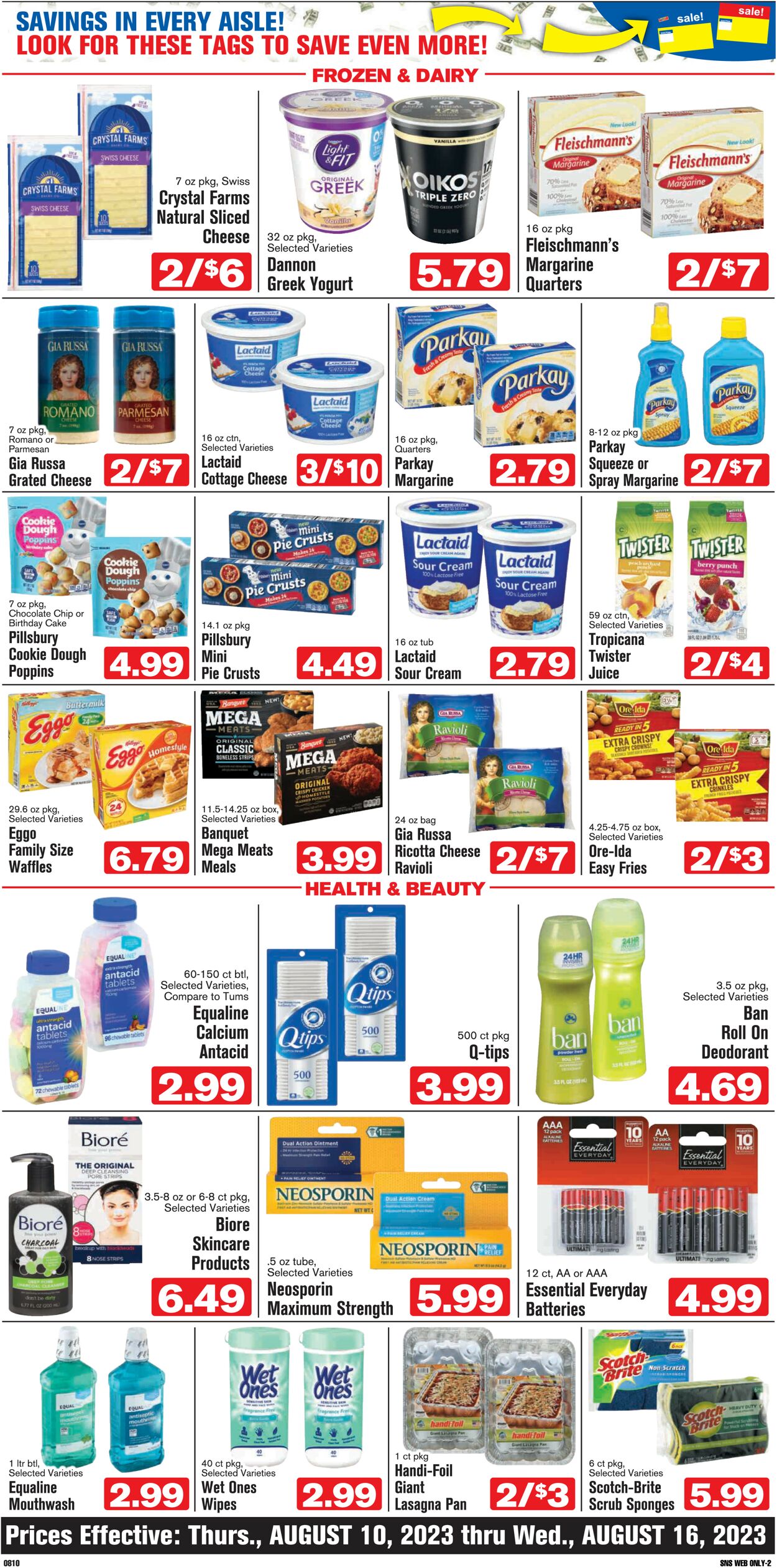 Shop ‘n Save Weekly Ad Circular - valid 08/10-08/16/2023 (Page 4)