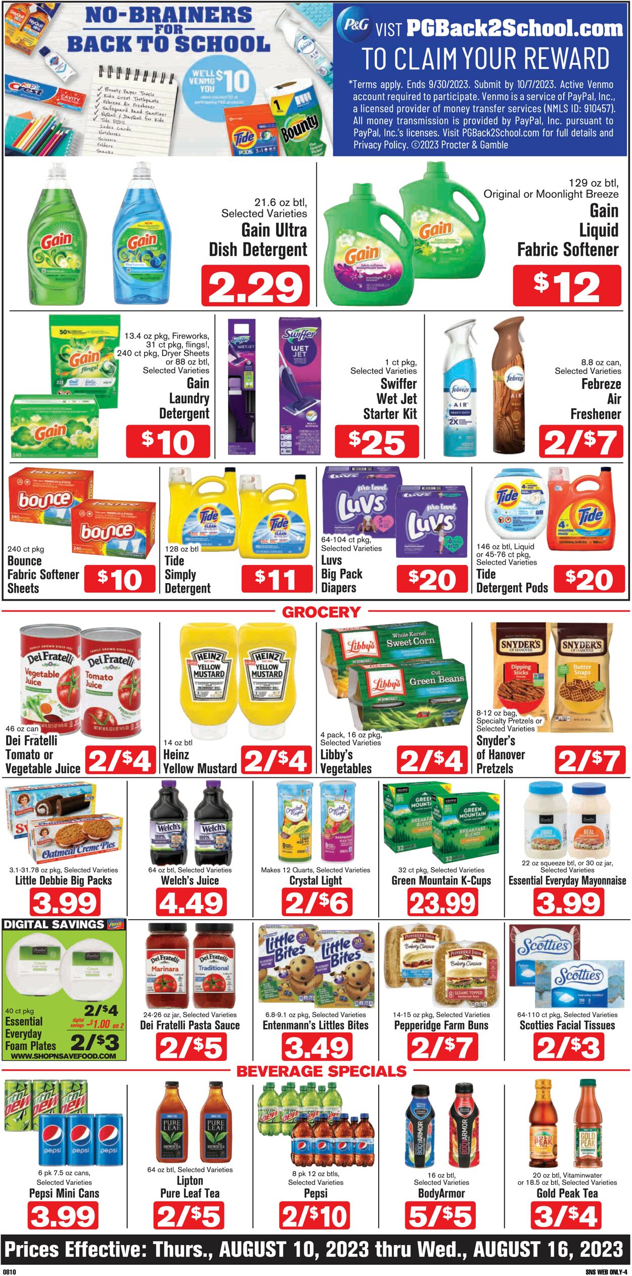 Shop ‘n Save Weekly Ad Circular - valid 08/10-08/16/2023 (Page 6)
