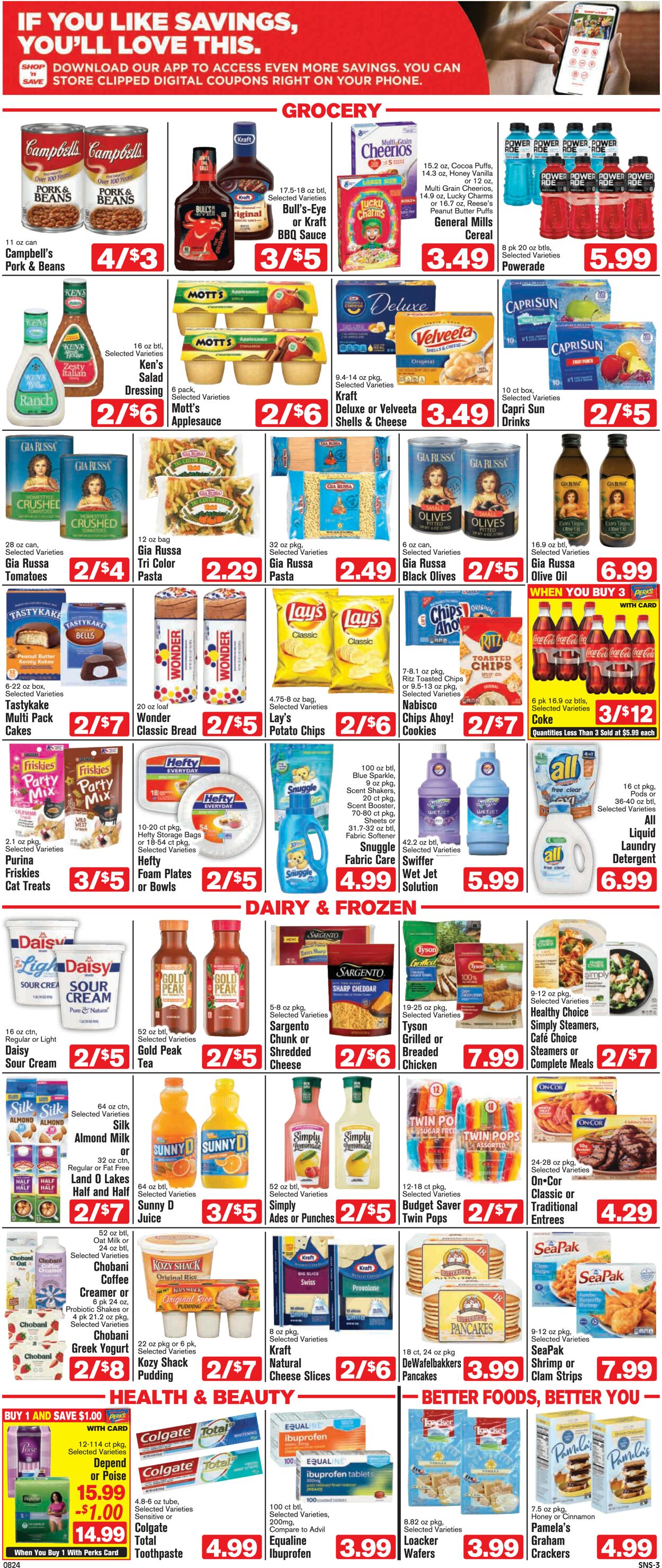 Shop ‘n Save Weekly Ad Circular - valid 08/24-08/30/2023 (Page 3)