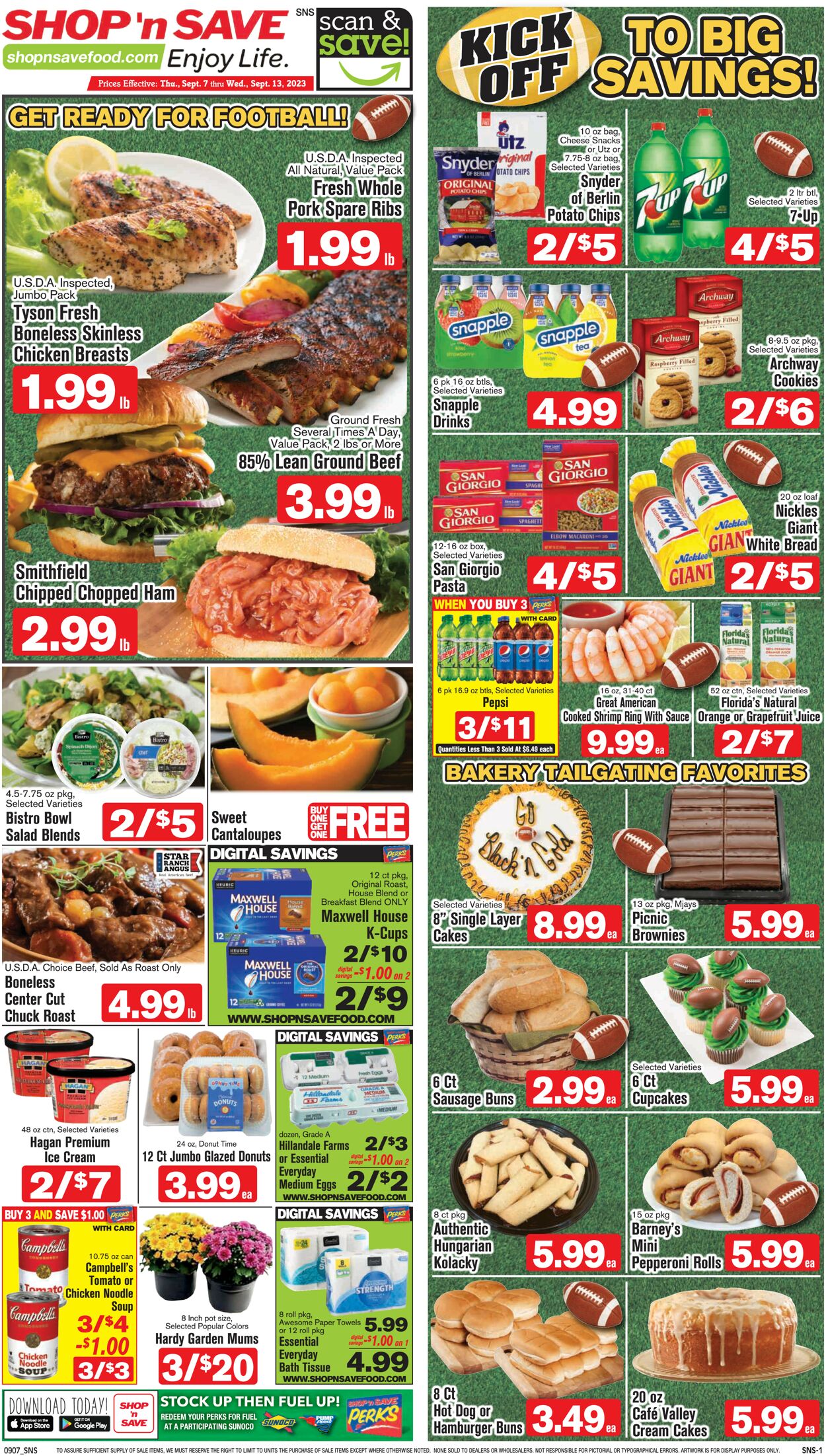 Shop ‘n Save Weekly Ad Circular - valid 09/07-09/13/2023