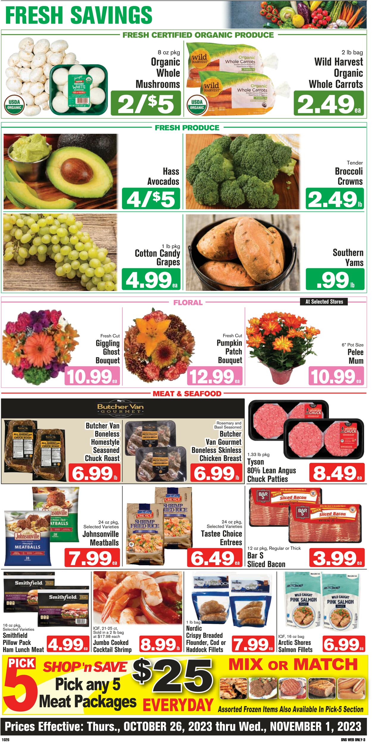 Shop ‘n Save Weekly Ad Circular - valid 10/26-11/01/2023 (Page 5)