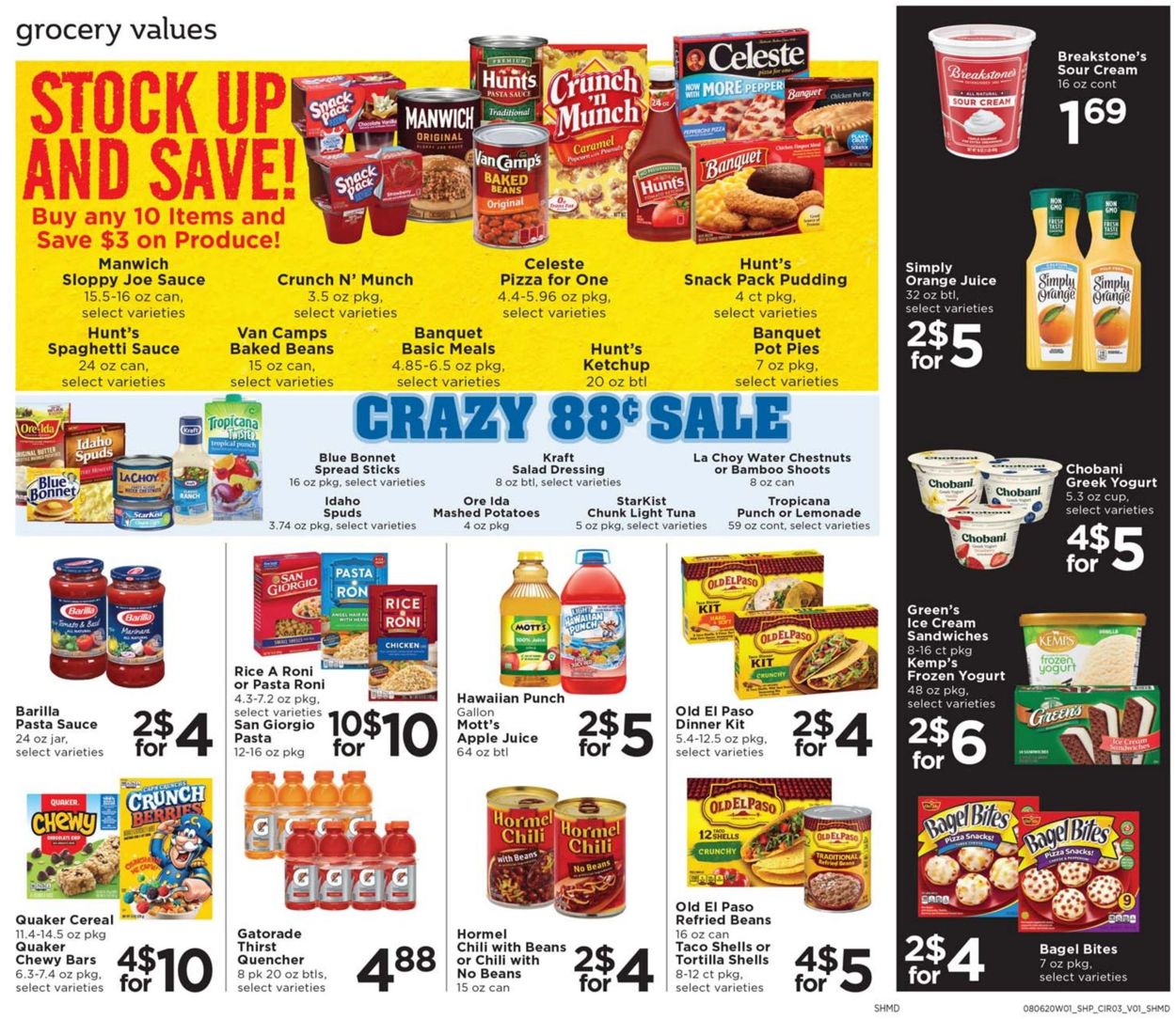 Shoppers Food & Pharmacy Weekly Ad Circular - valid 08/06-08/12/2020 (Page 3)