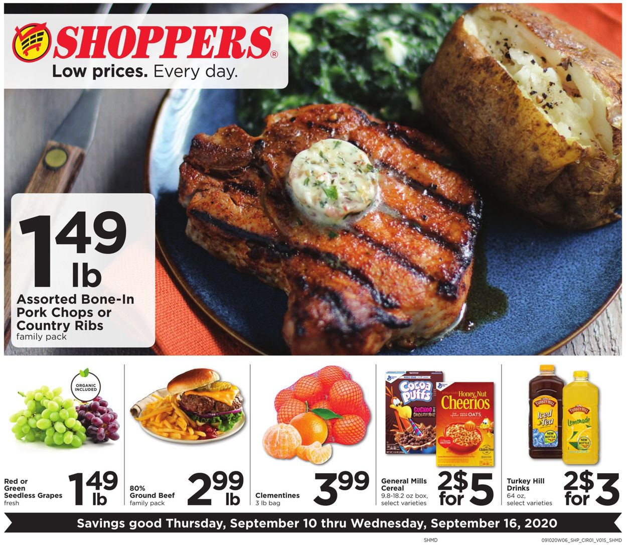 Shoppers Food & Pharmacy Weekly Ad Circular - valid 09/10-09/16/2020