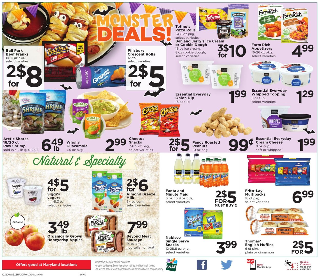 Shoppers Food & Pharmacy Weekly Ad Circular - valid 10/29-11/04/2020 (Page 5)