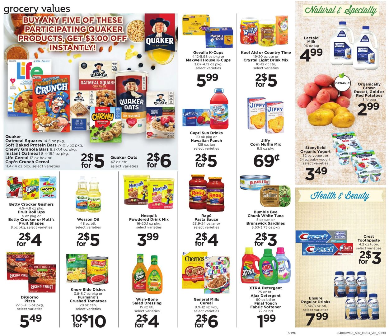 Shoppers Food & Pharmacy Weekly Ad Circular - valid 04/08-04/14/2021 (Page 3)