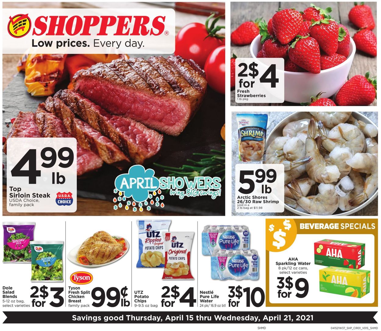 Shoppers Food & Pharmacy Weekly Ad Circular - valid 04/15-04/21/2021