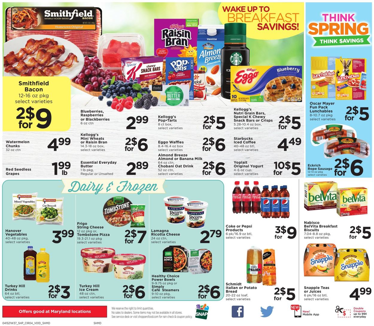Shoppers Food & Pharmacy Weekly Ad Circular - valid 04/15-04/21/2021 (Page 4)