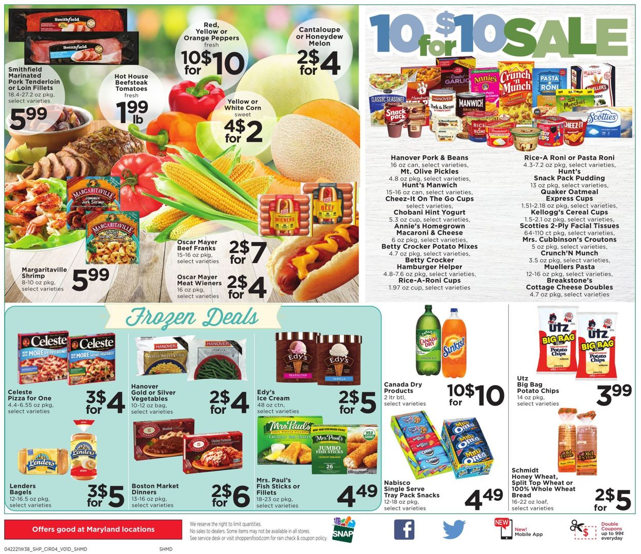 Shoppers Food & Pharmacy Weekly Ad Circular - valid 04/22-04/28/2021 (Page 4)