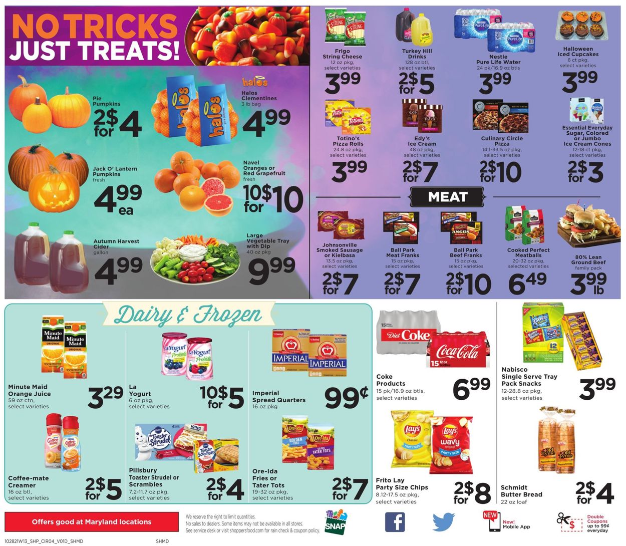 Shoppers Food & Pharmacy Weekly Ad Circular - valid 10/28-11/03/2021 (Page 4)