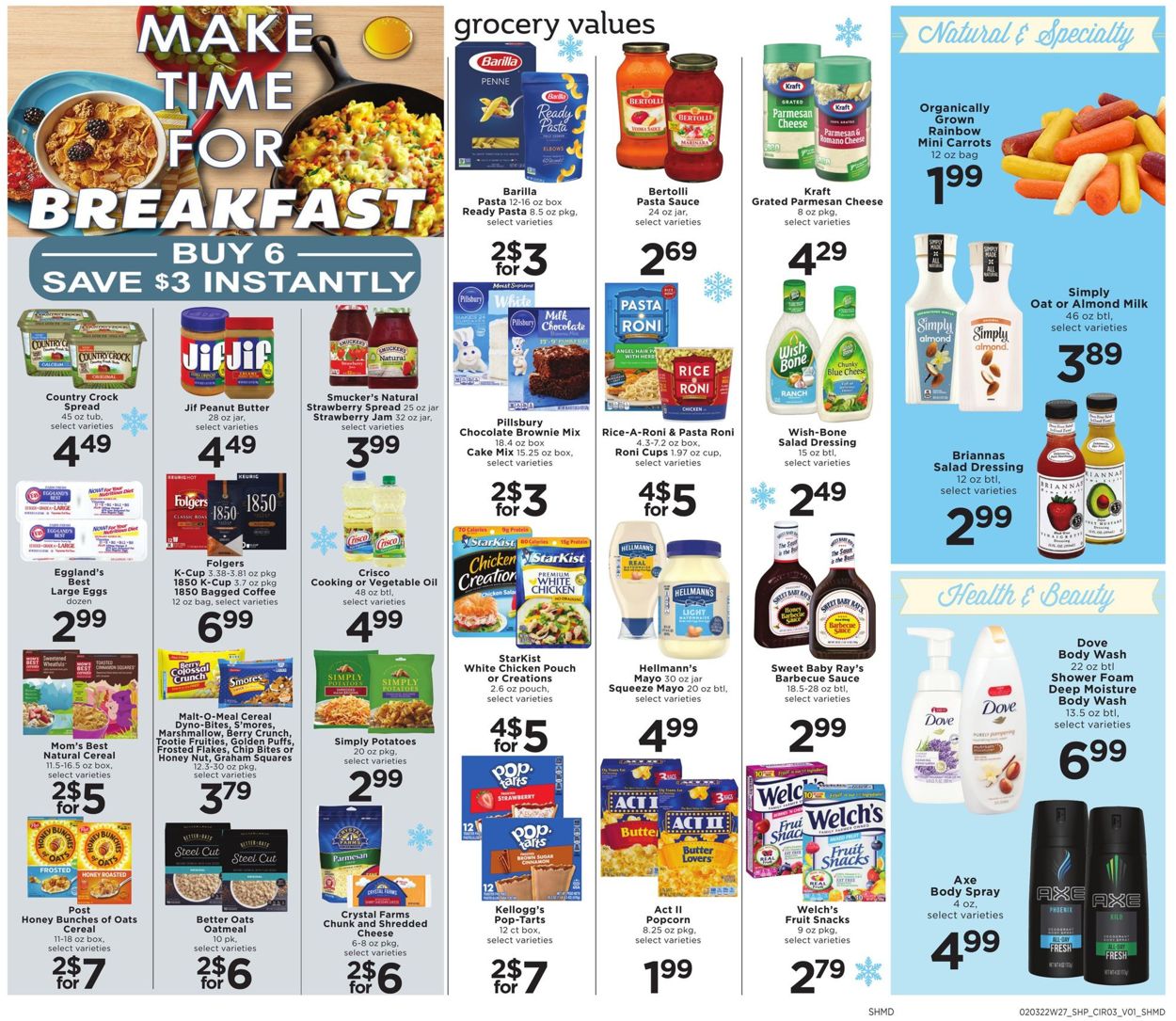Shoppers Food & Pharmacy Weekly Ad Circular - valid 02/03-02/09/2022 (Page 3)
