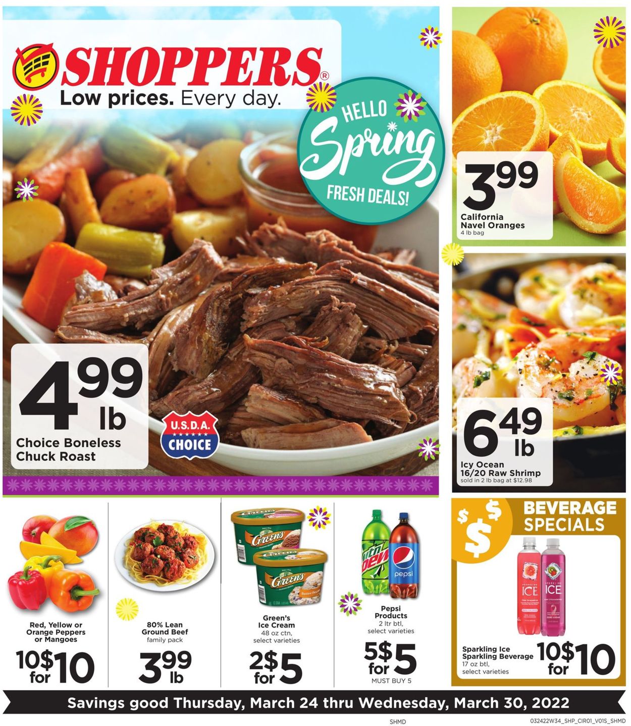 Shoppers Food & Pharmacy Weekly Ad Circular - valid 03/24-03/30/2022