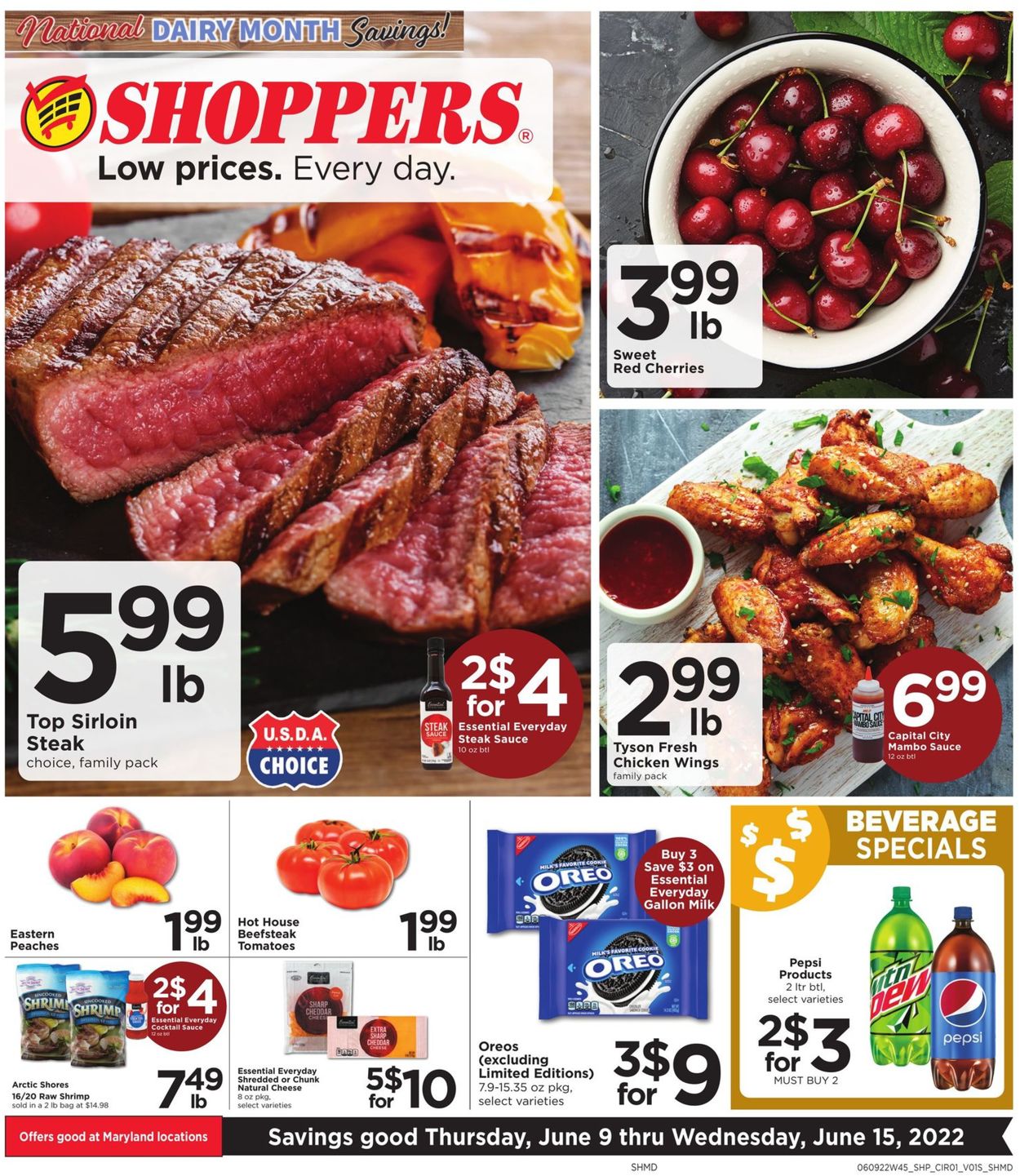 Shoppers Food & Pharmacy Weekly Ad Circular - valid 06/09-06/15/2022