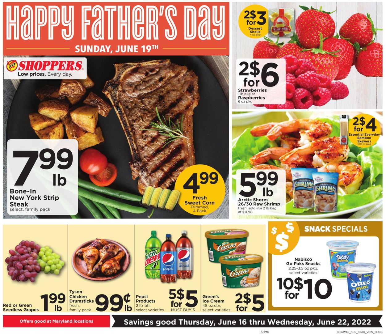 Shoppers Food & Pharmacy Weekly Ad Circular - valid 06/16-06/22/2022