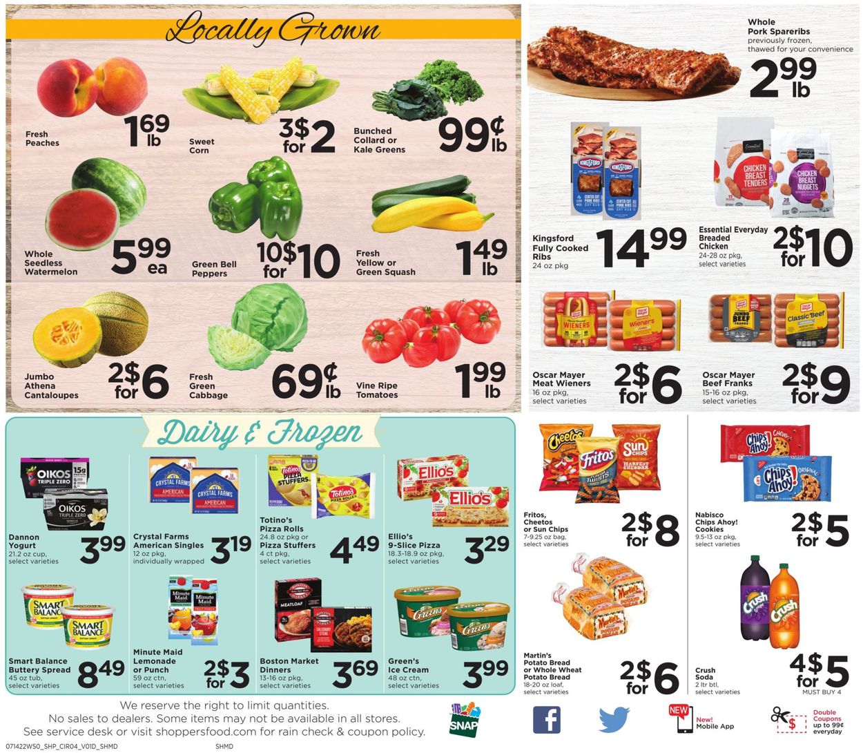Shoppers Food & Pharmacy Weekly Ad Circular - valid 07/14-07/20/2022 (Page 4)