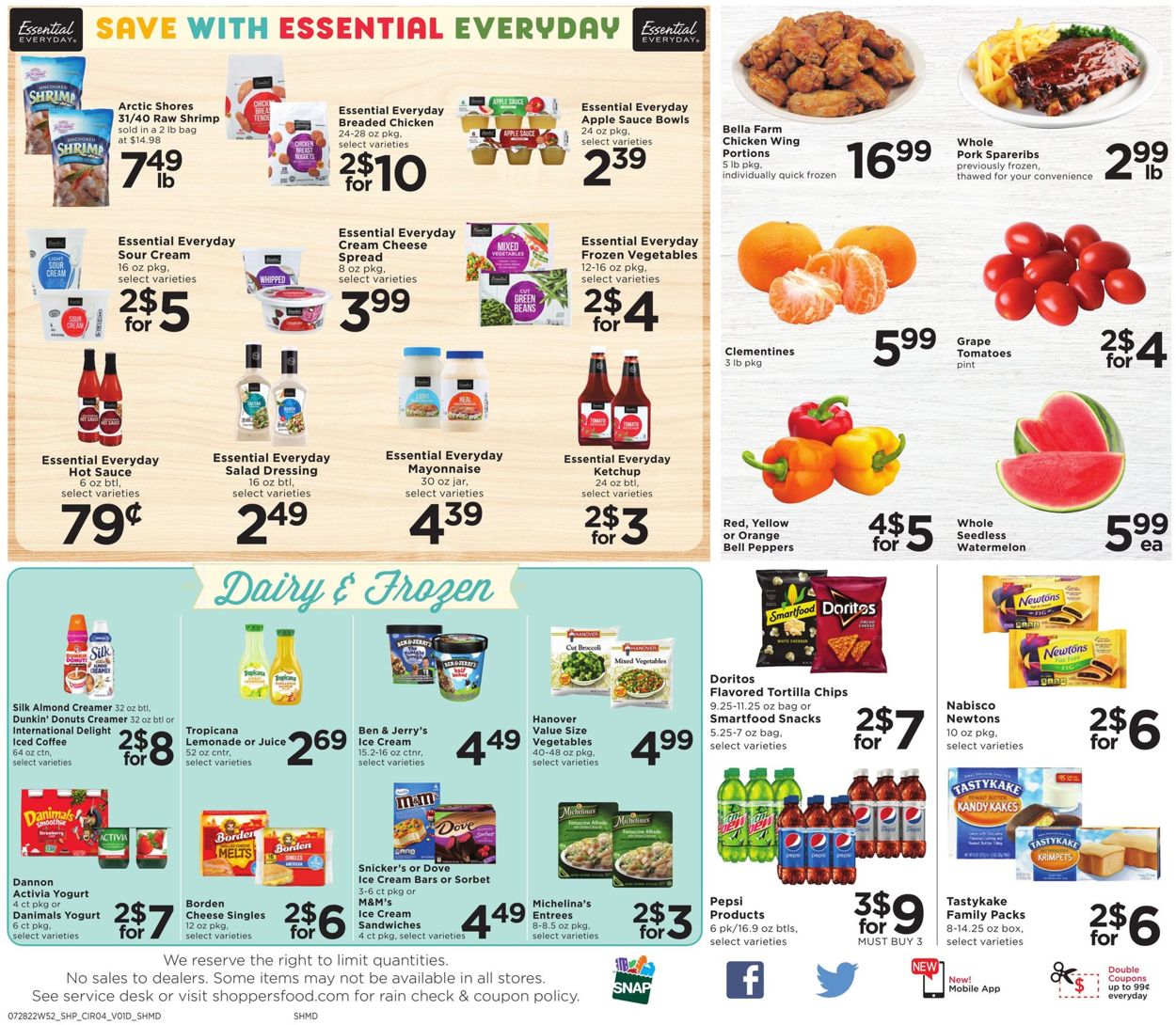 Shoppers Food & Pharmacy Weekly Ad Circular - valid 07/28-08/03/2022 (Page 4)