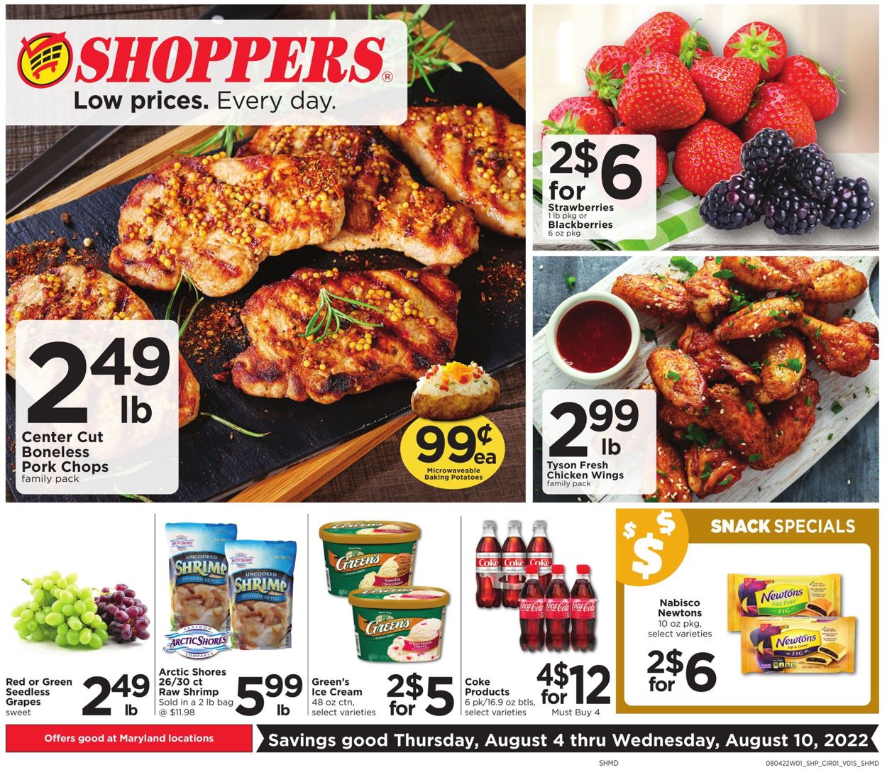 Shoppers Food & Pharmacy Weekly Ad Circular - valid 08/04-08/10/2022